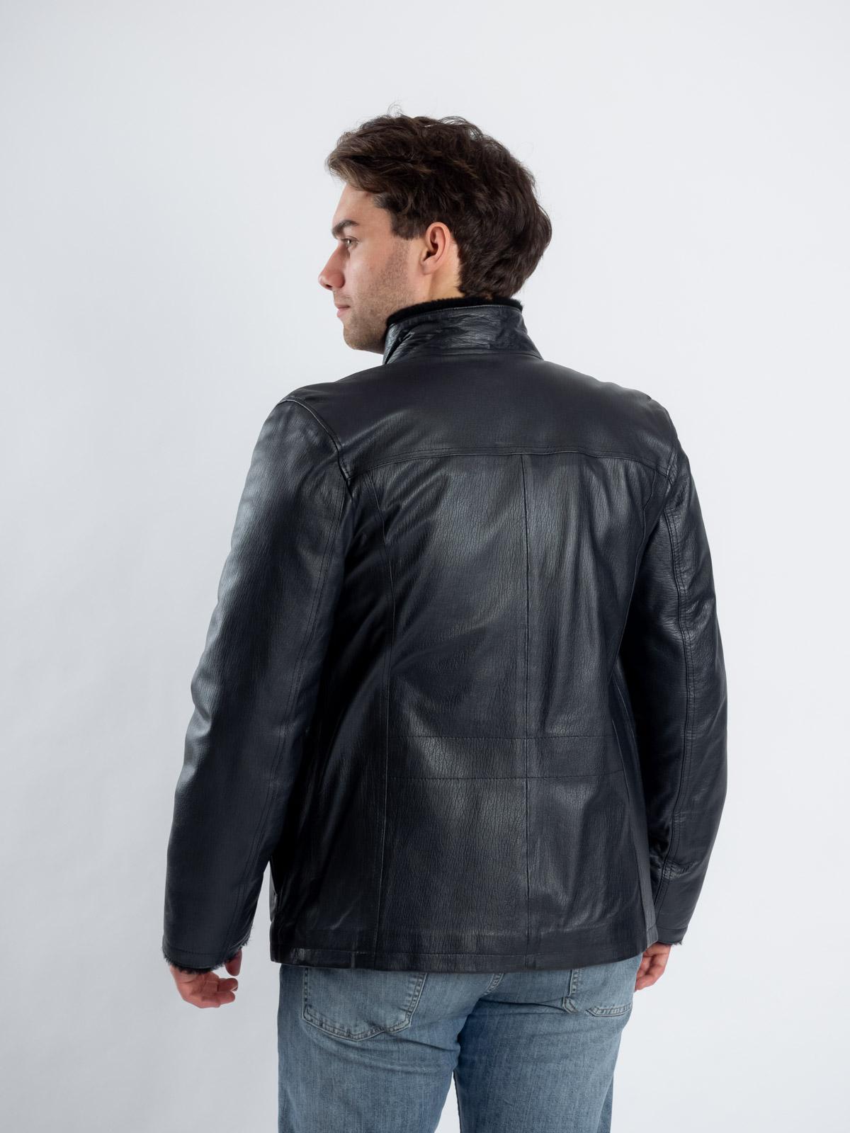 Куртка кожаная с подкладом из овчины Virado 4690