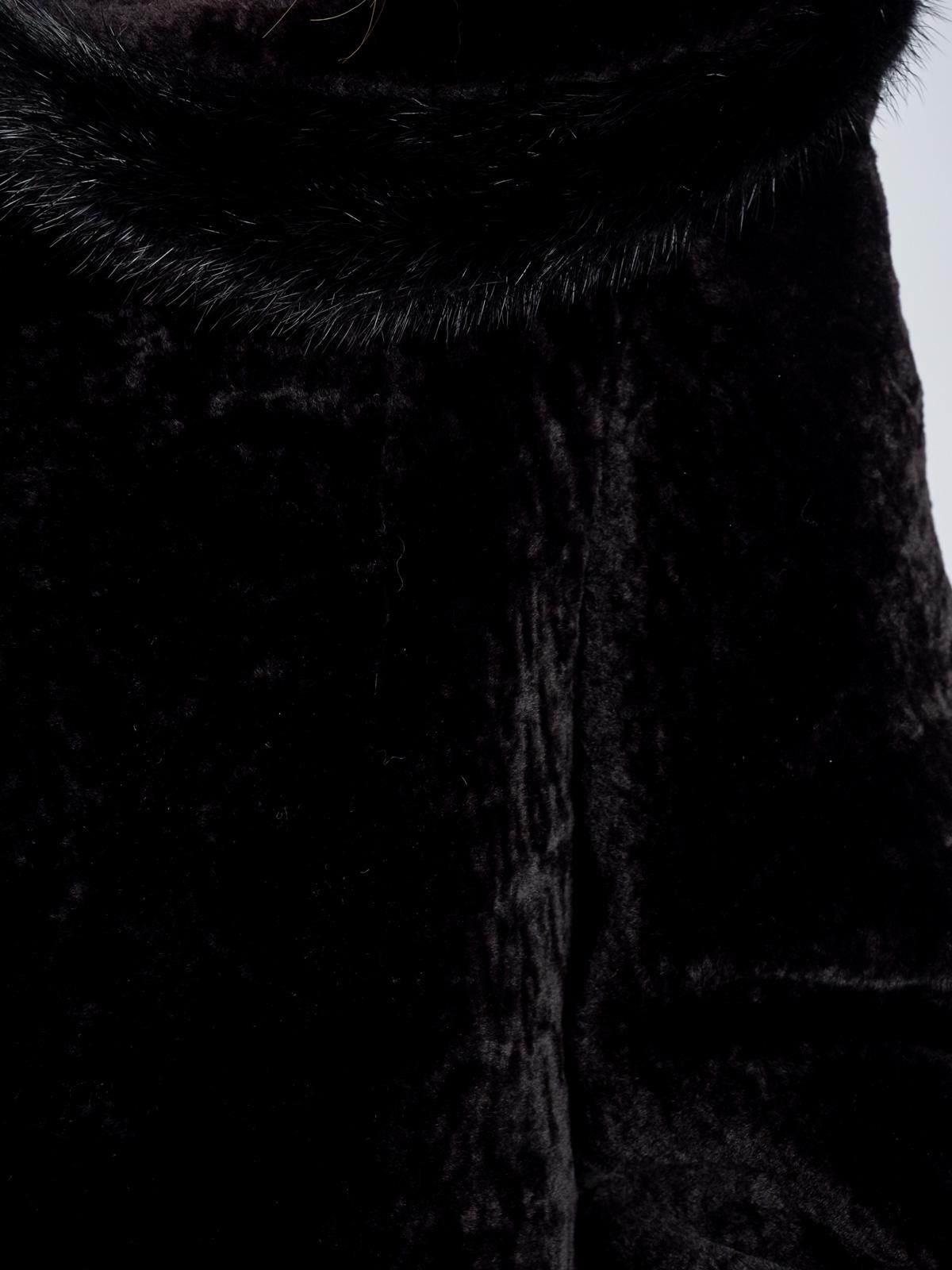 Шуба женская из меха овчины М-262