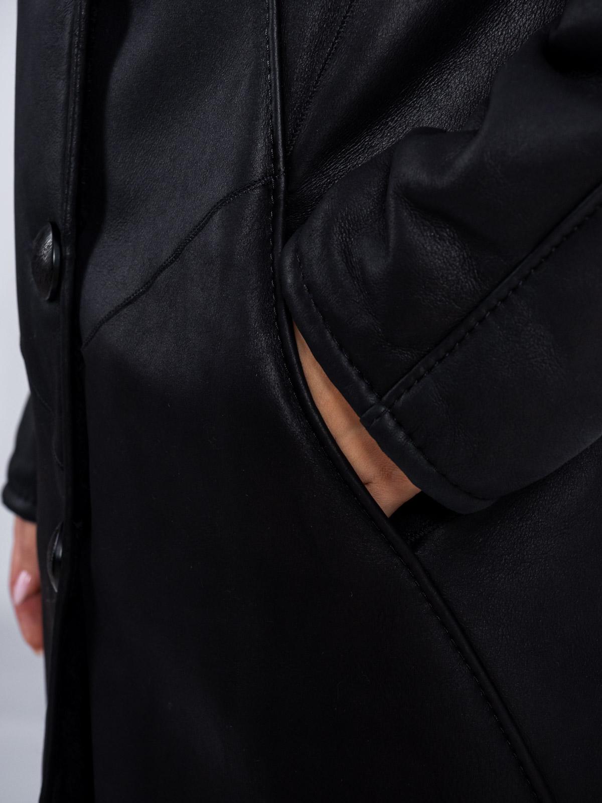 Дубленка женская из овчины Mefi K-1654