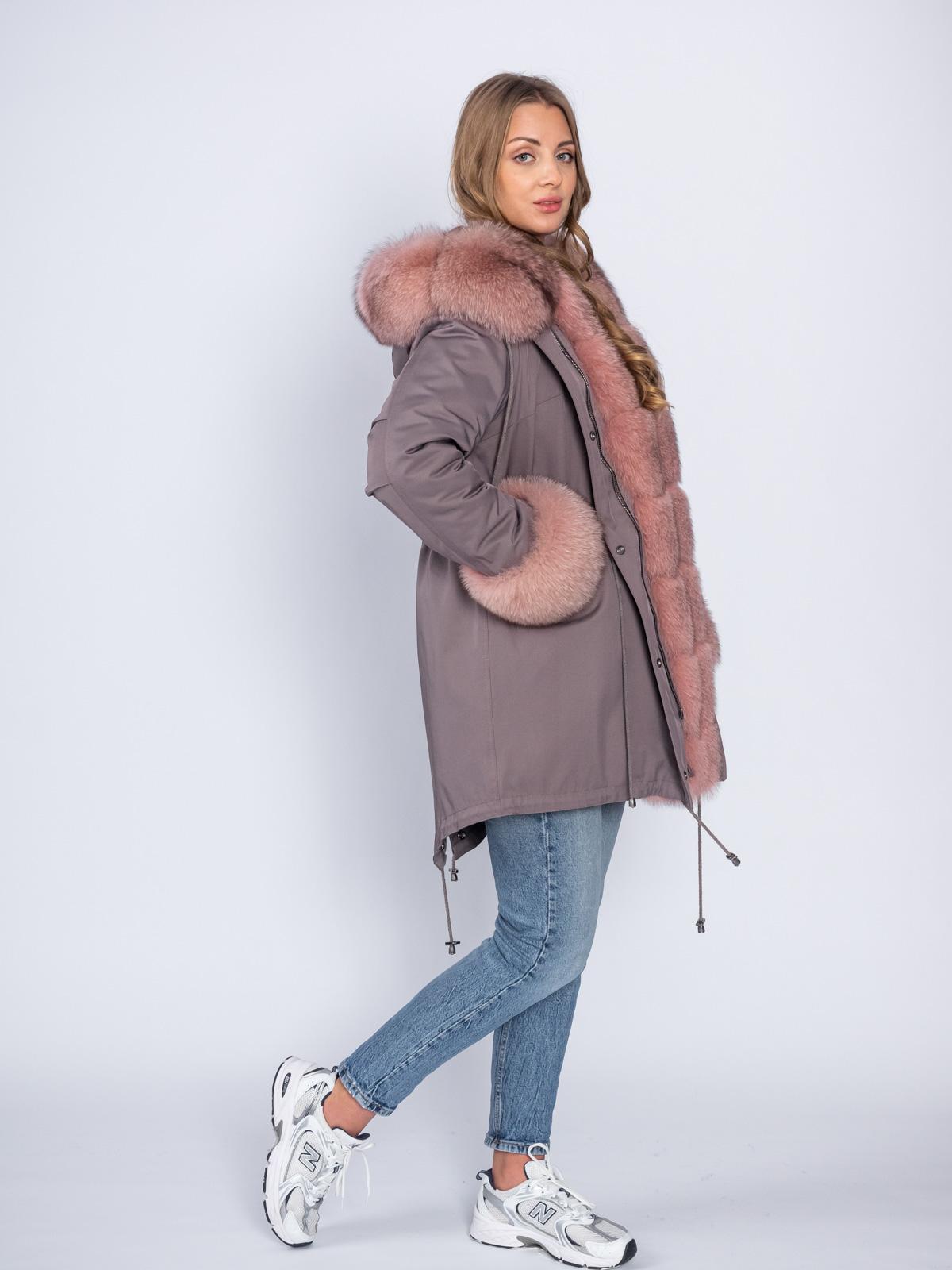 Пуховик женский зимний  OKSA FASHION 2540