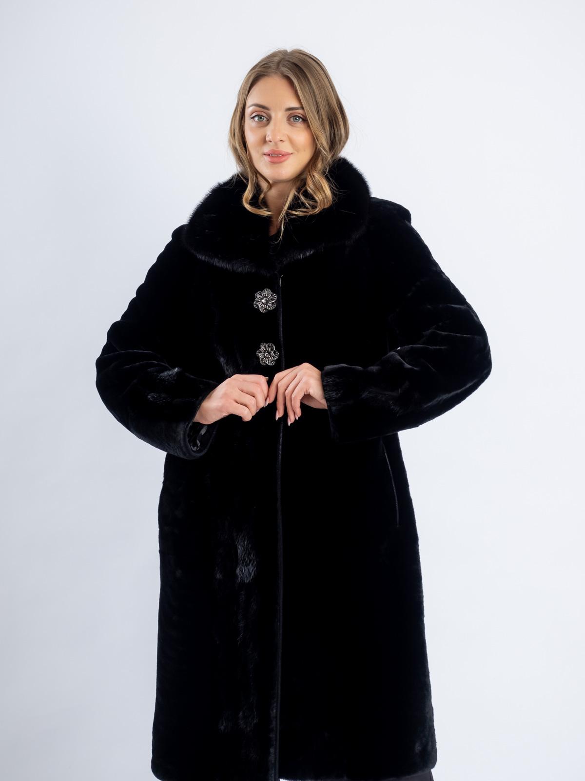 Шуба из меха овчины женская Лиэль 805