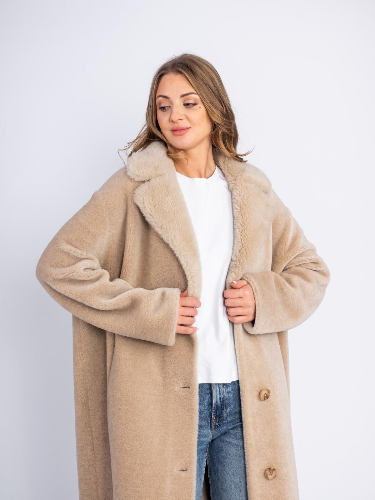 Шуба из эко-меха TORRISS K88320Y-5