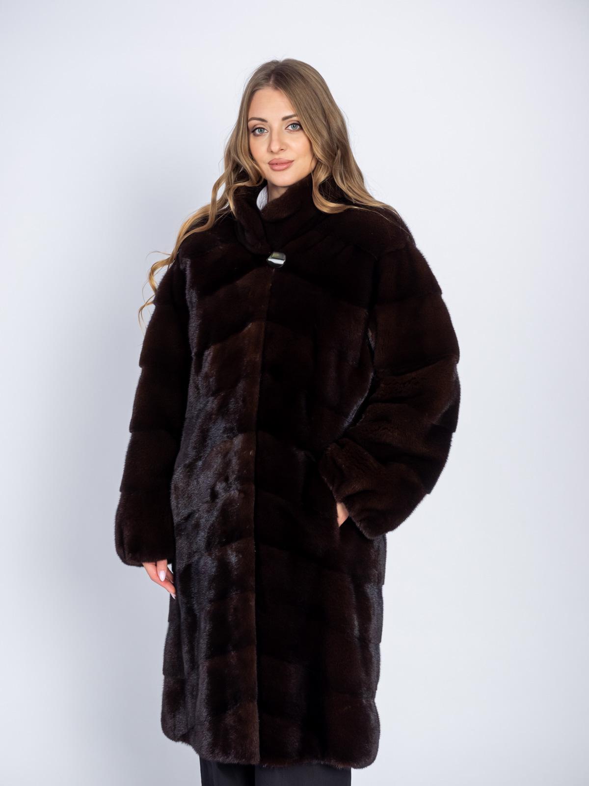 Шуба из меха норки Империя Меха 468