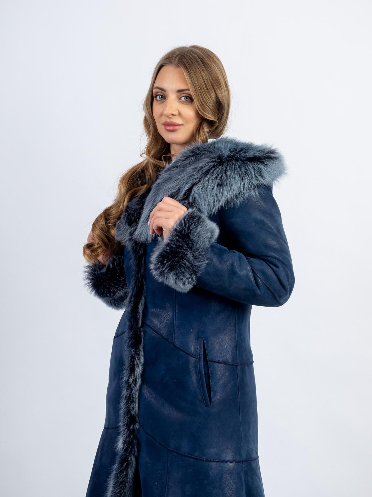 Дубленка  женская из меха овчины S2488
