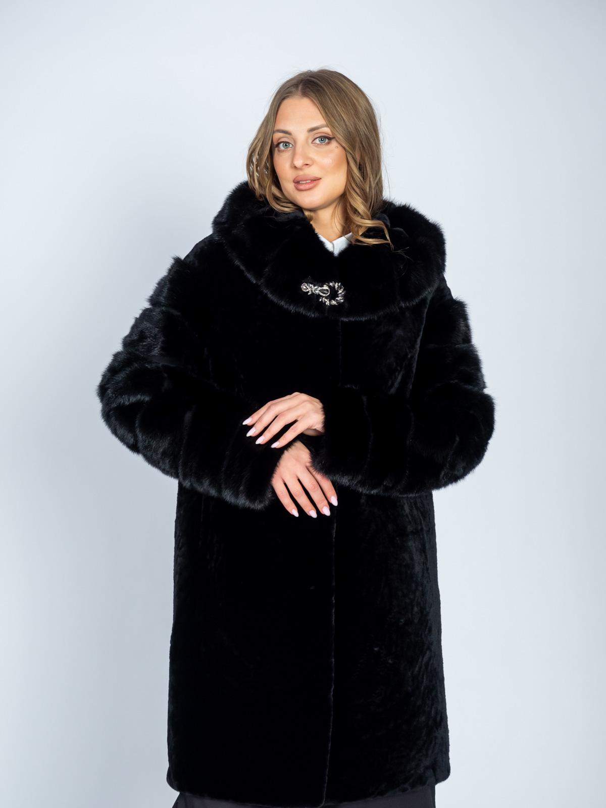 Шуба женская из меха овчины Лиэль 188