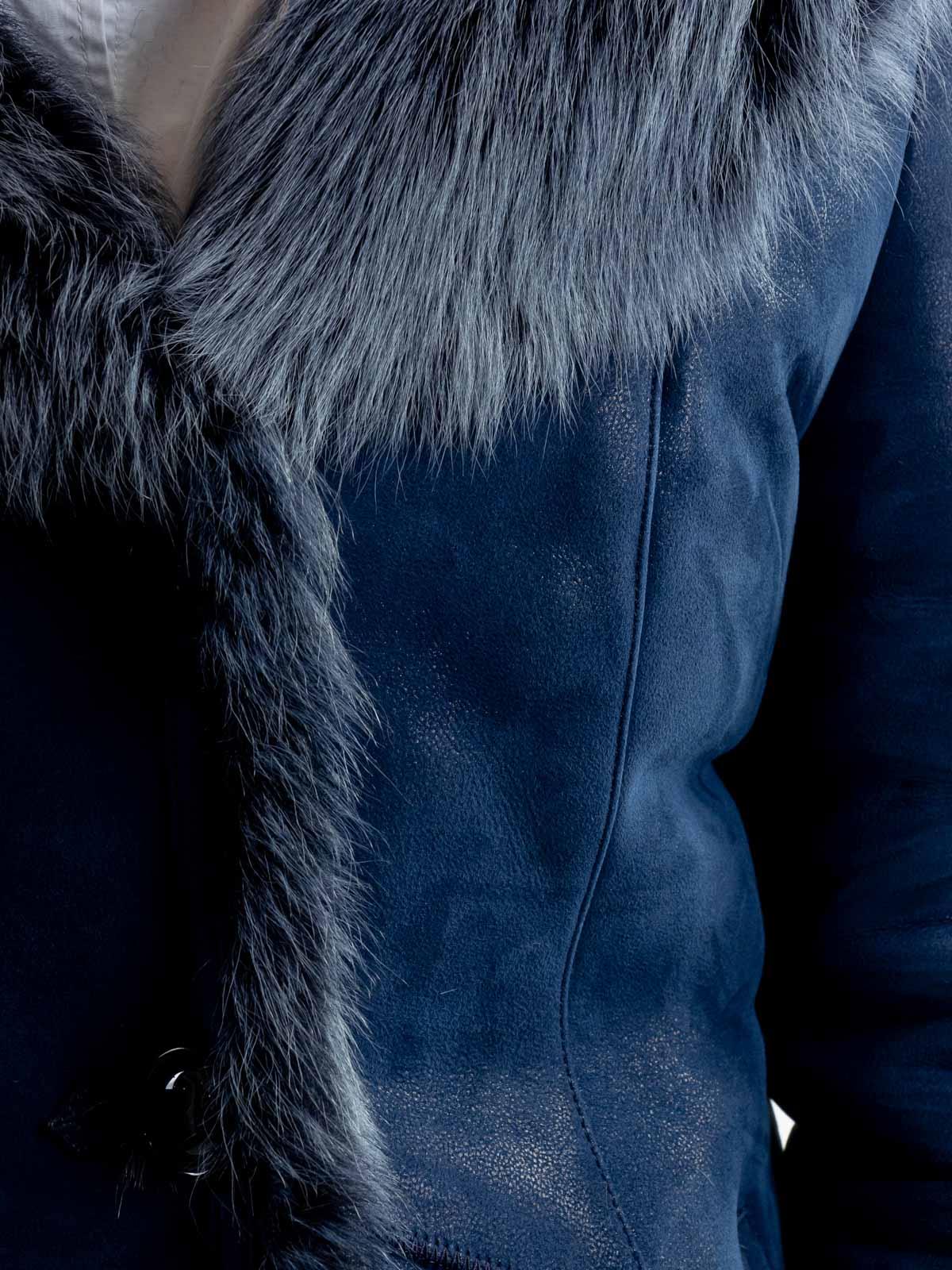 Дубленка  женская из меха овчины S2488