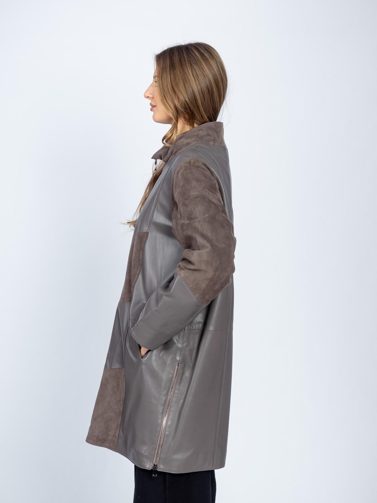 Куртка женская из натуральной кожи Via Valente P-159