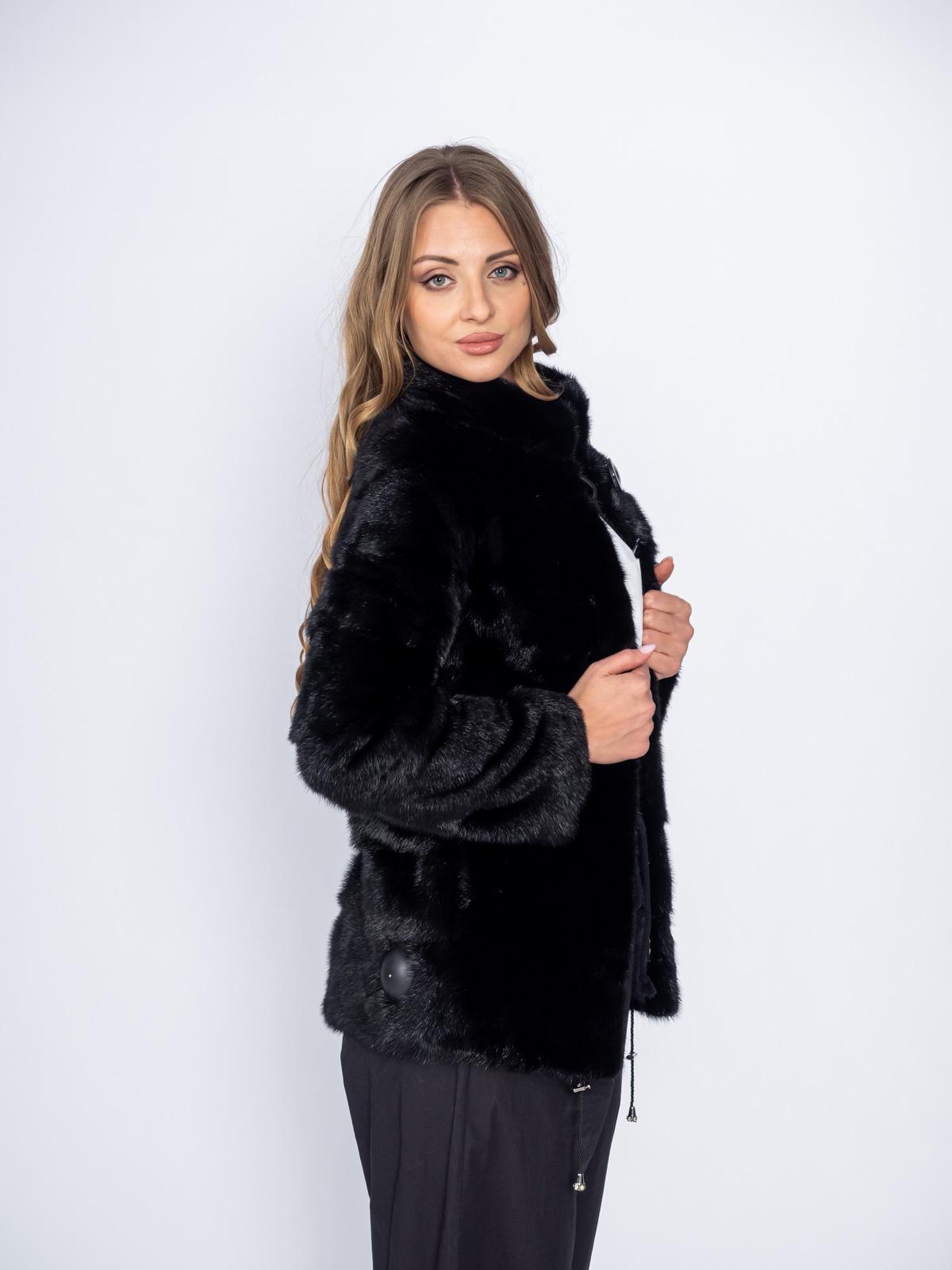 Шуба норковая Классика Поперечка