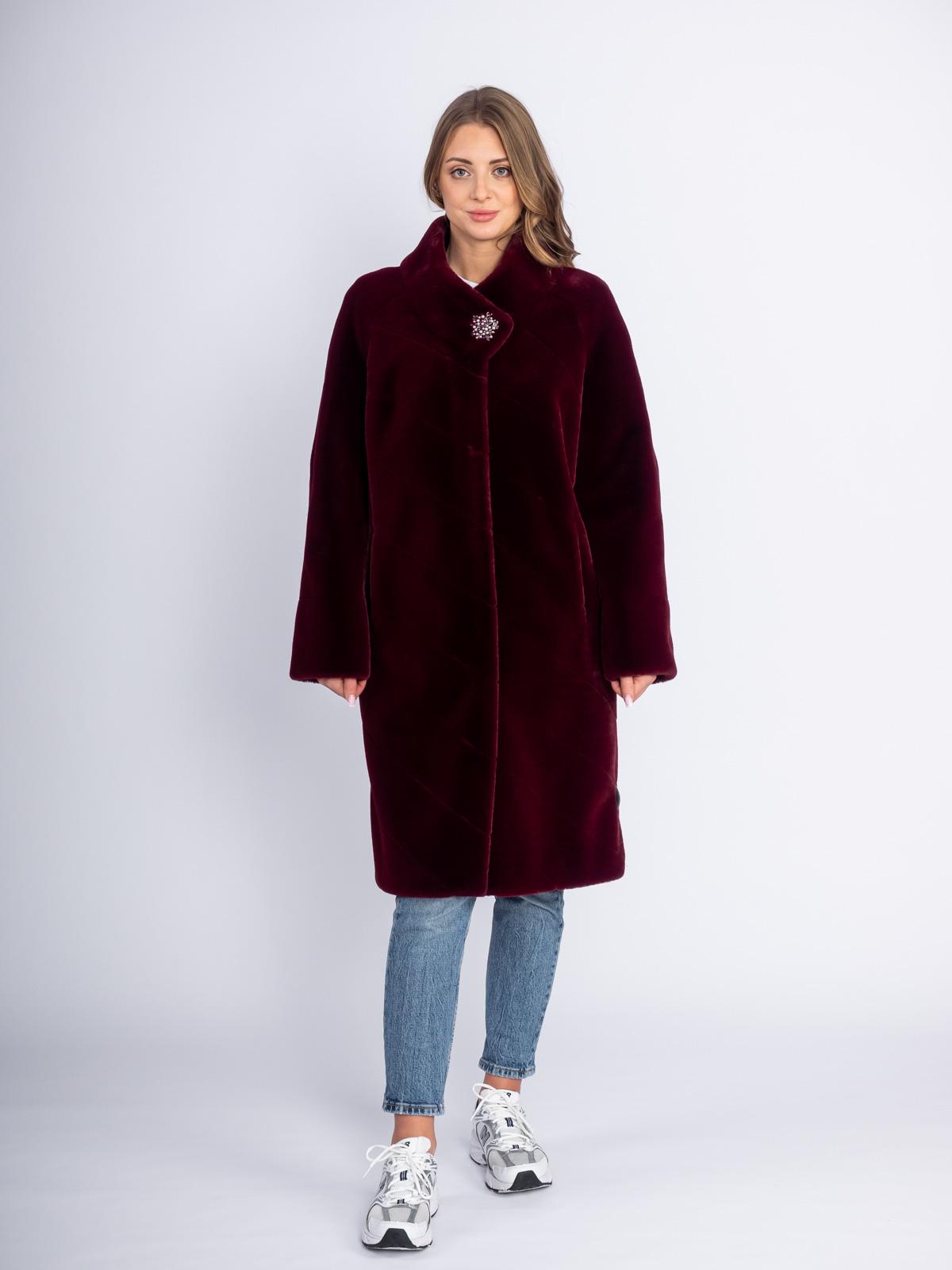 Шуба из эко-меха Simakhov SM1732