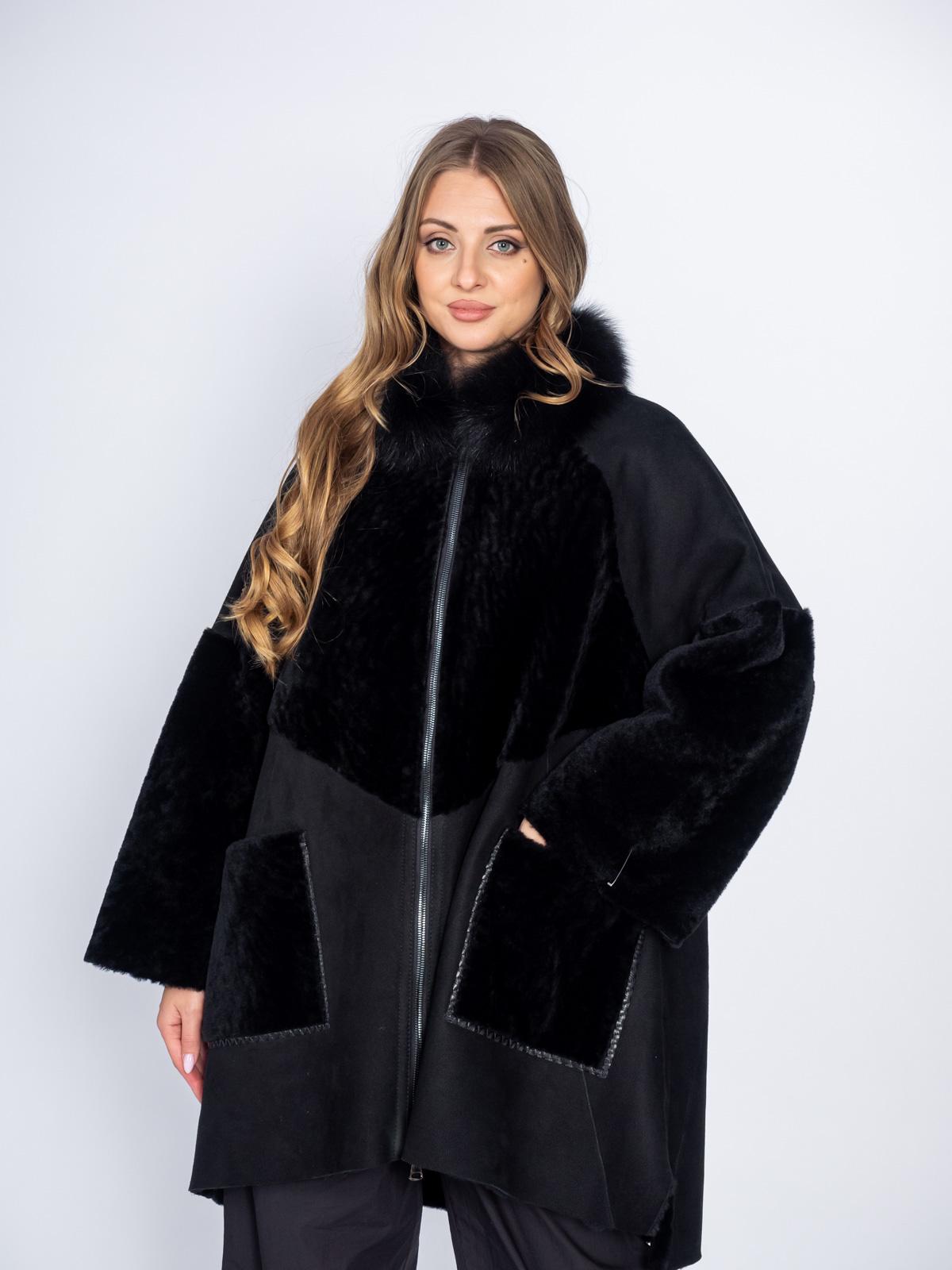 Дубленка женская из овчины Lindi West 6278-95T