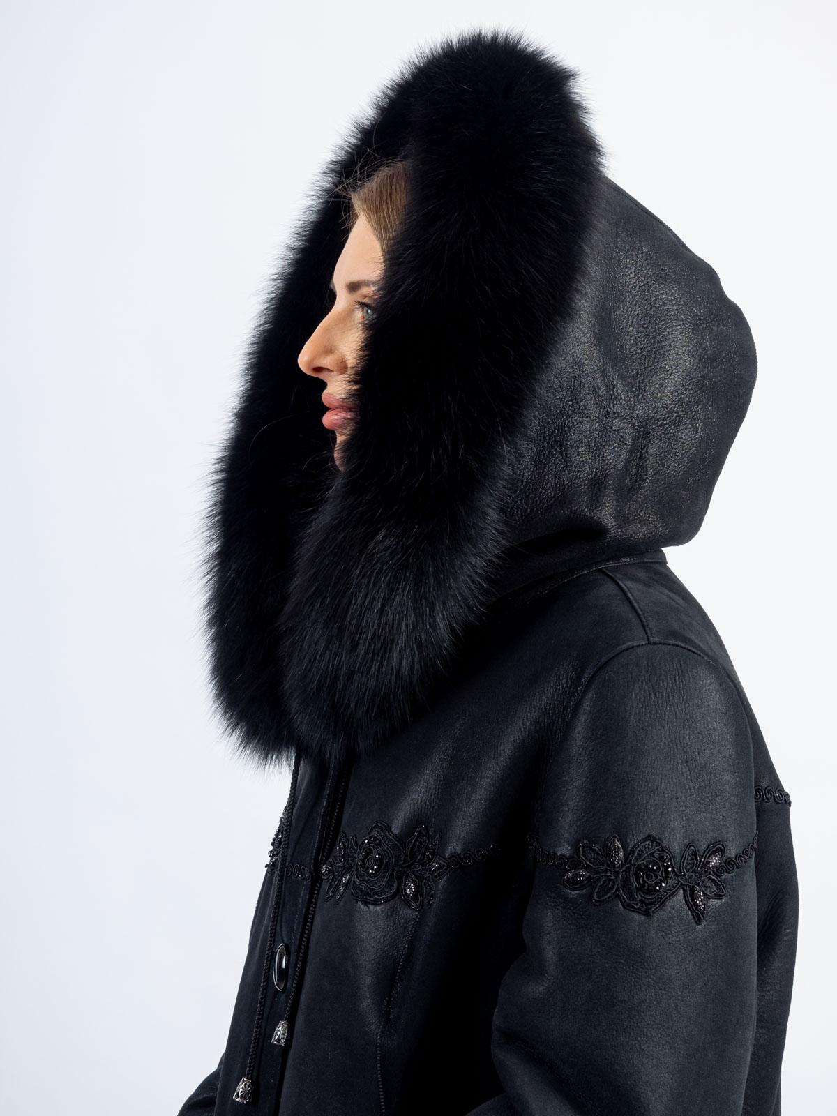 Дубленка женская из меха овчины Lucrezia 1524