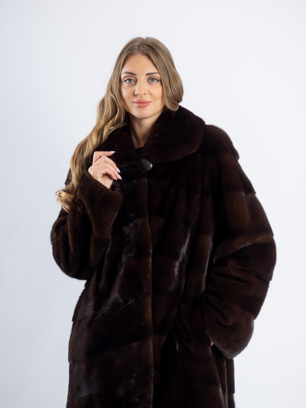 Шуба женская из меха норки Отрада 385-598