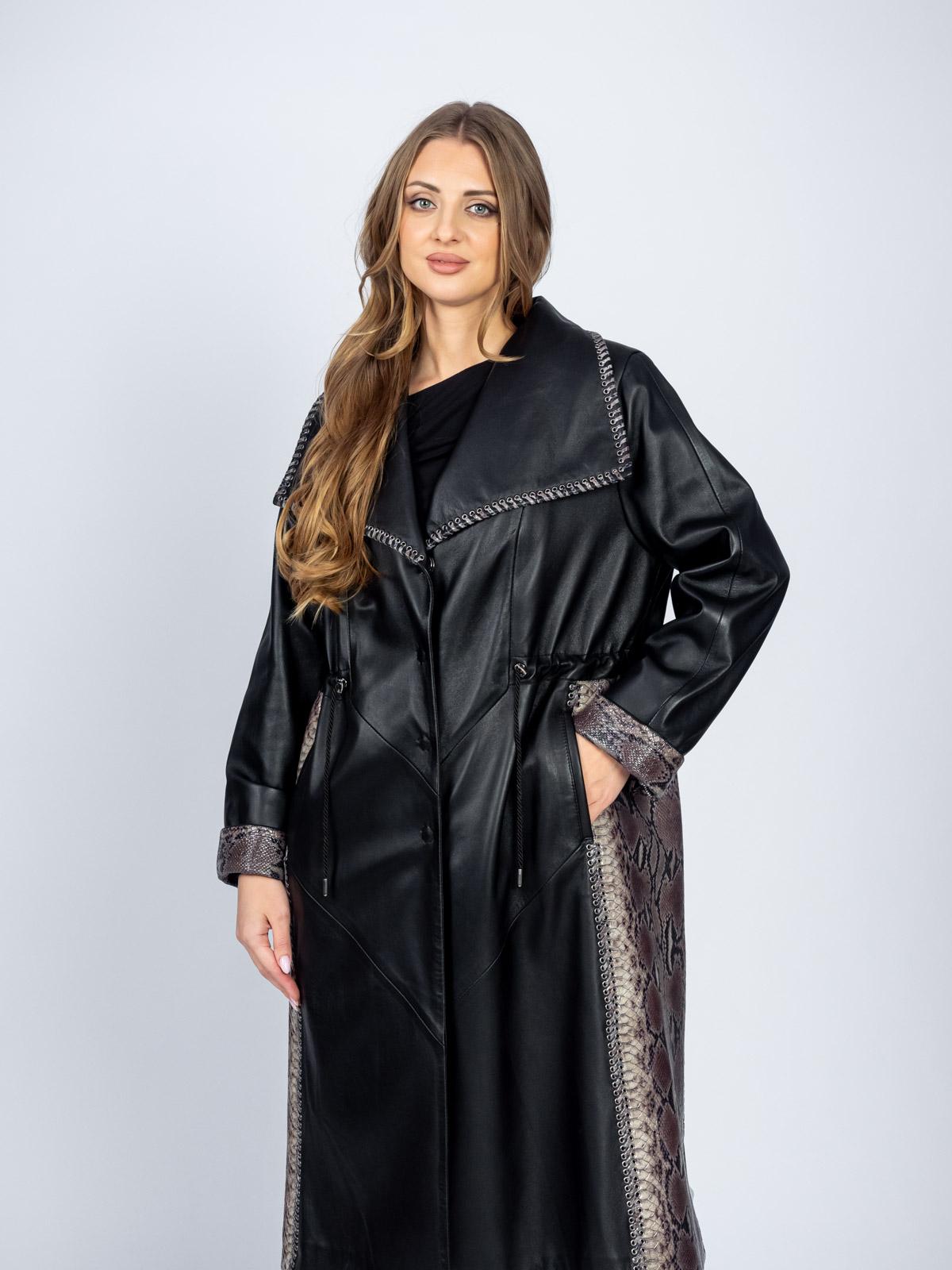 Пальто женское из натуральной кожи LINDI WEST 2563-110