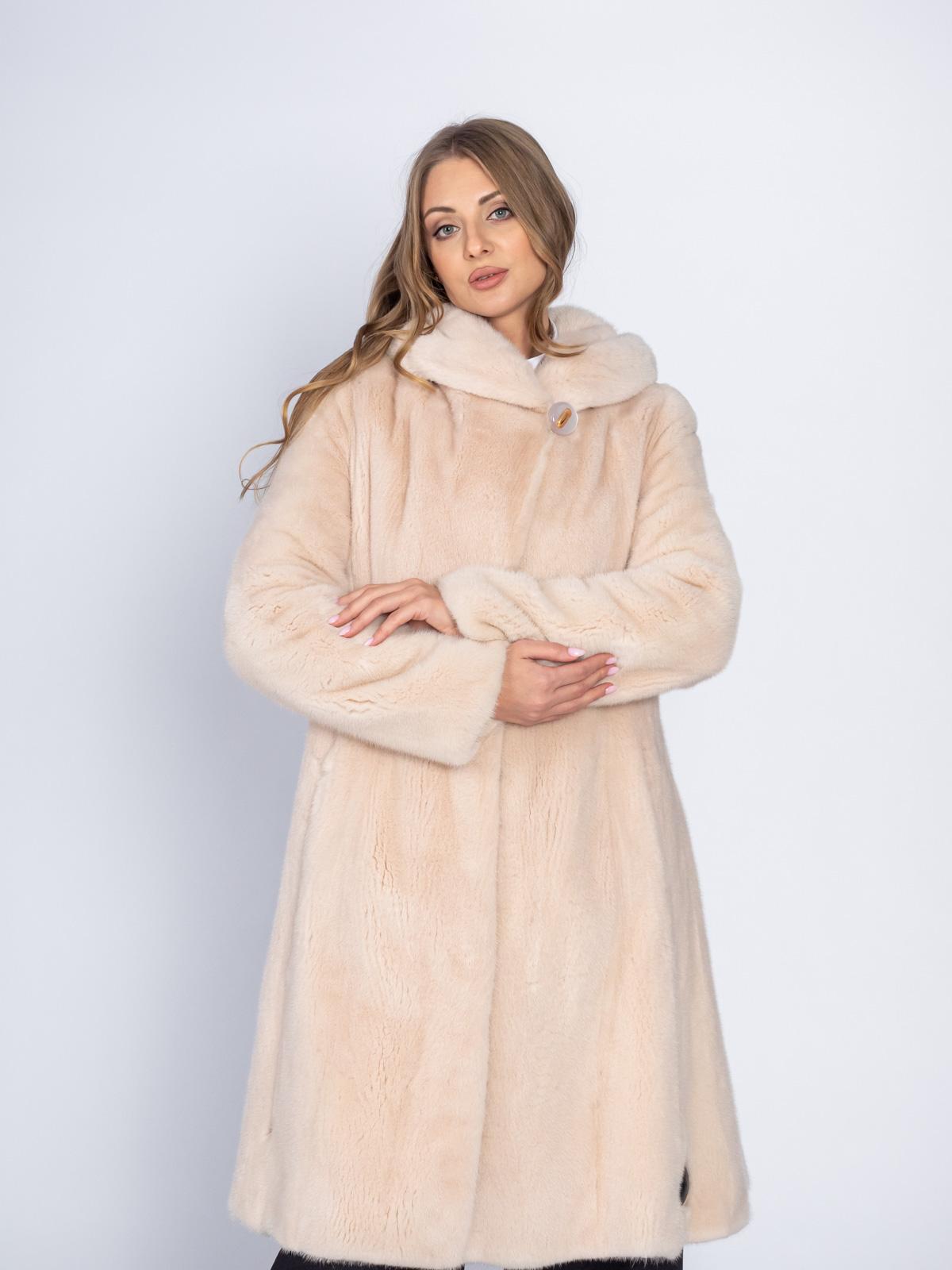 Шуба женская норковая Классика Гаде Клс