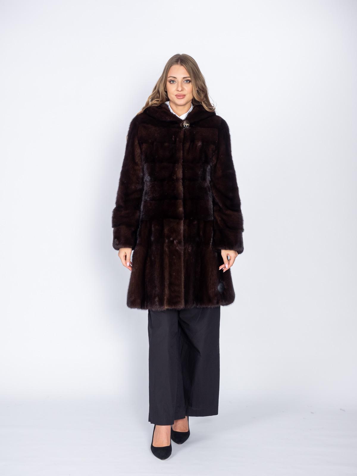 Шуба из меха норки Меха России 509К