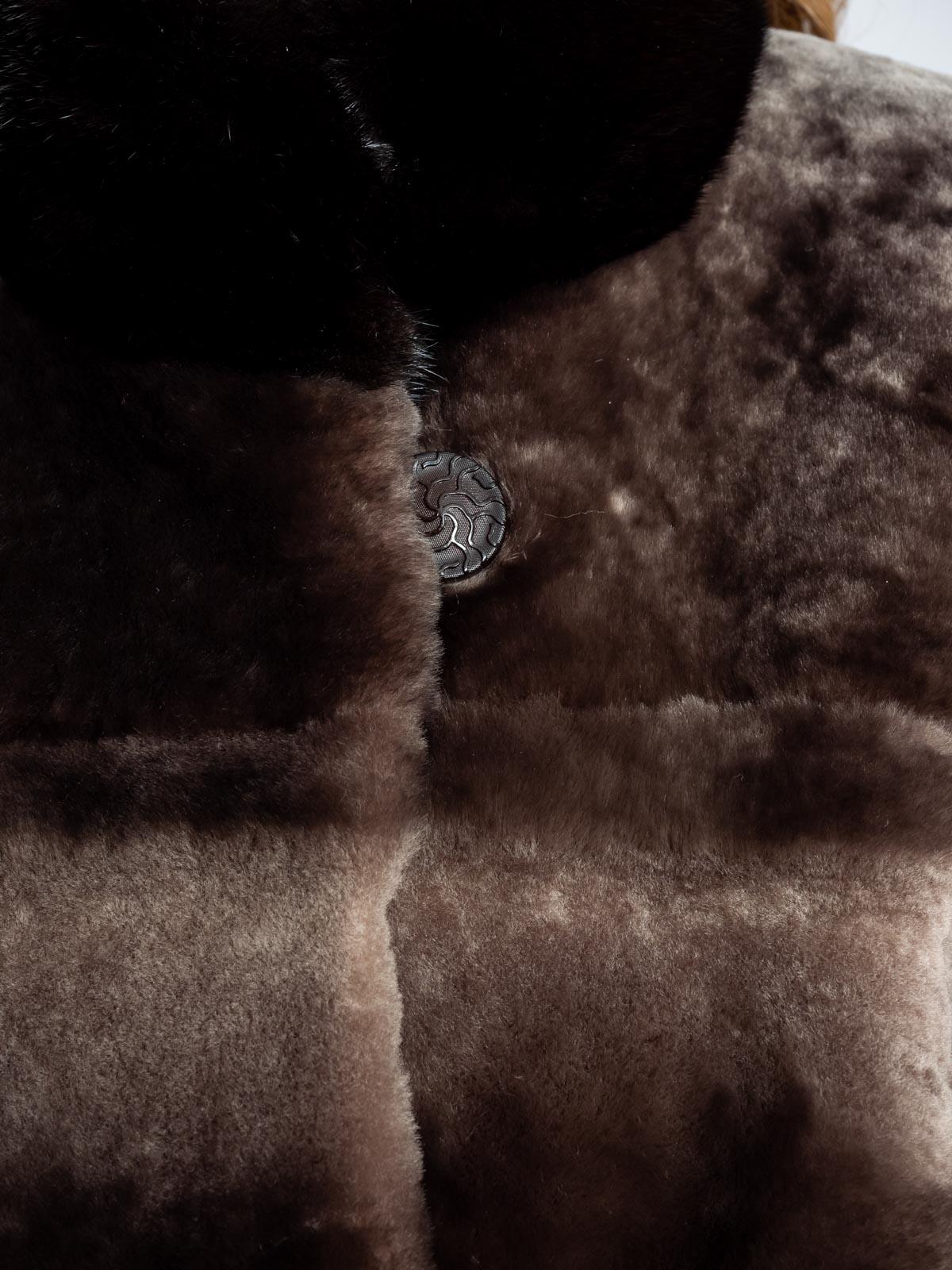 Шуба женская из меха овчины Bagira Queen M-230