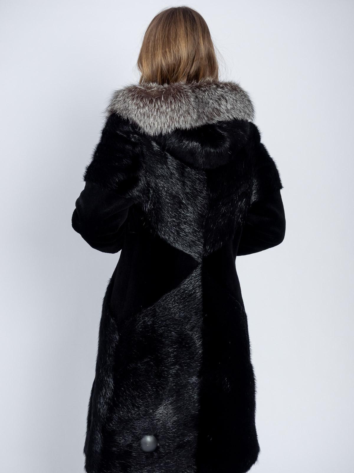 Шуба из меха нутрии Меха Пятигорска Афина