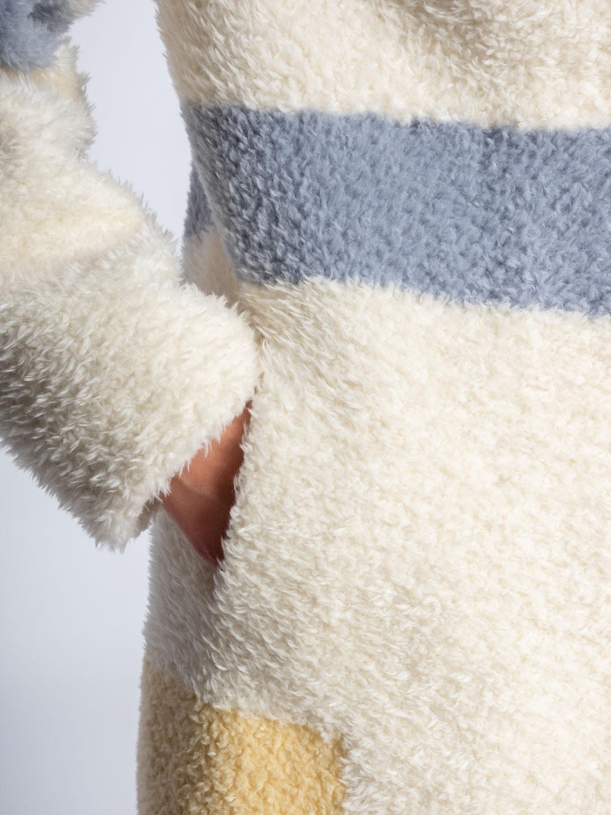 Шуба из эко-меха SOFIA С-14