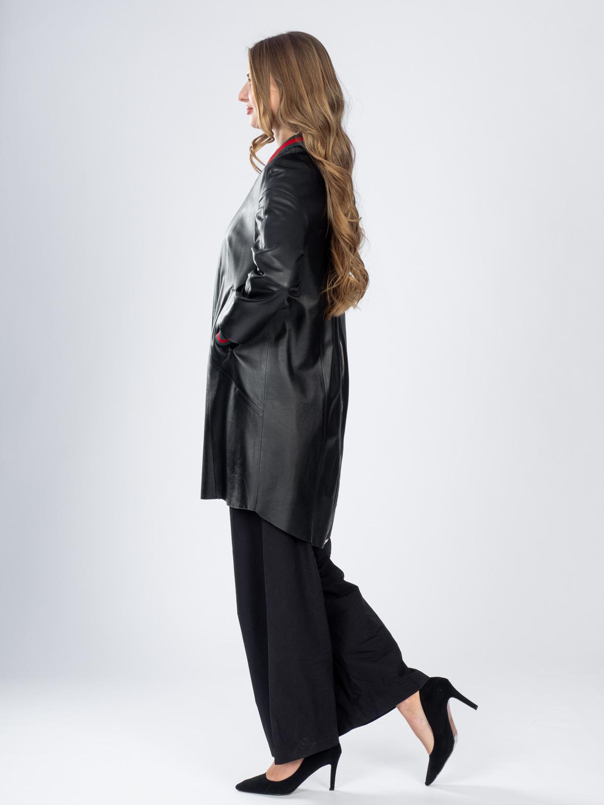 Плащ женский из натуральной кожи LINDI WEST 2320-90