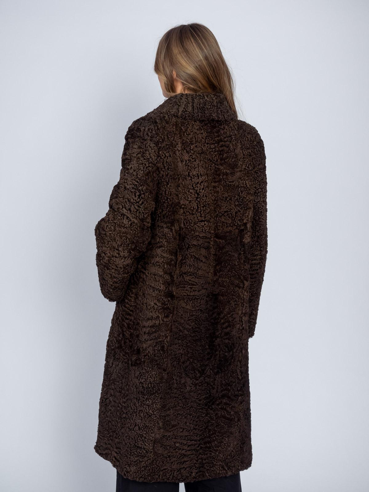 Шуба женская из меха каракуля Багира Л 17