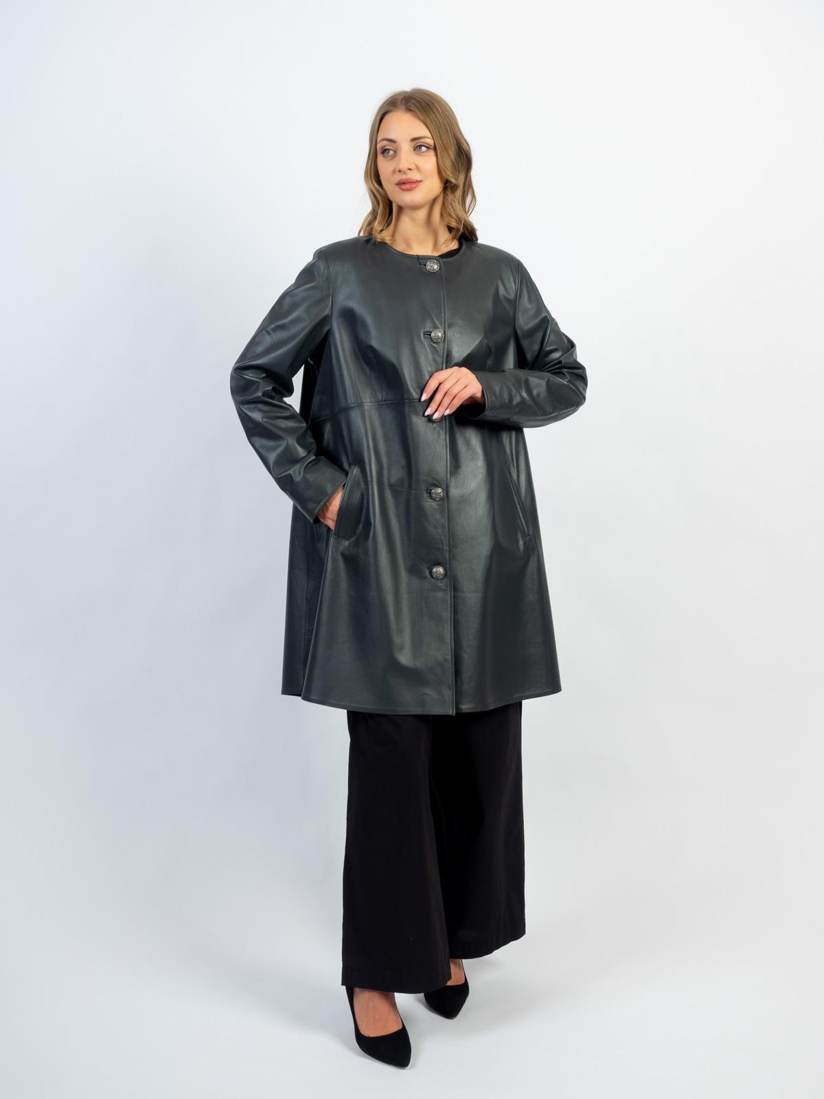 Кожаный плащ Tony Grazza 4498