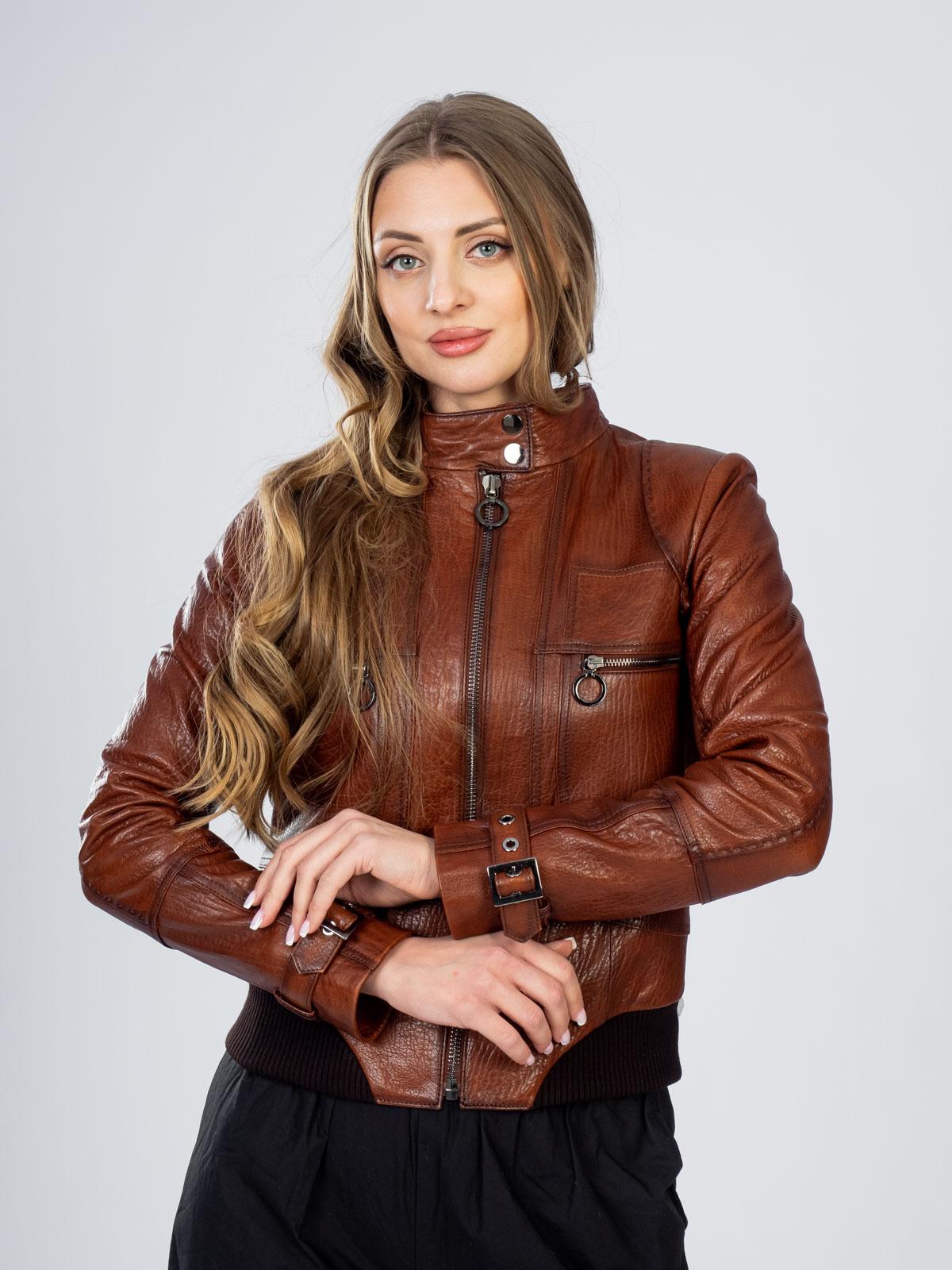 Куртка из натуральной кожи женская Dio Gomez 15674