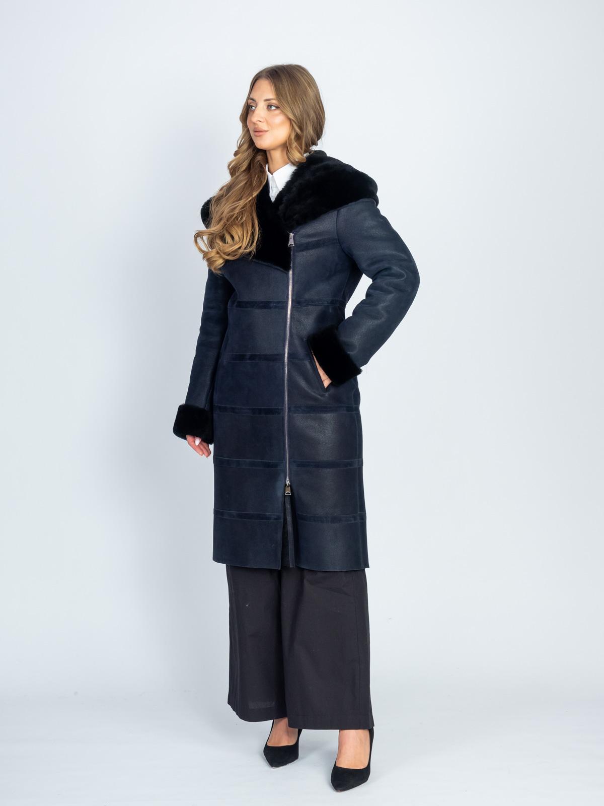 Дубленка женская из меха овчины 2504