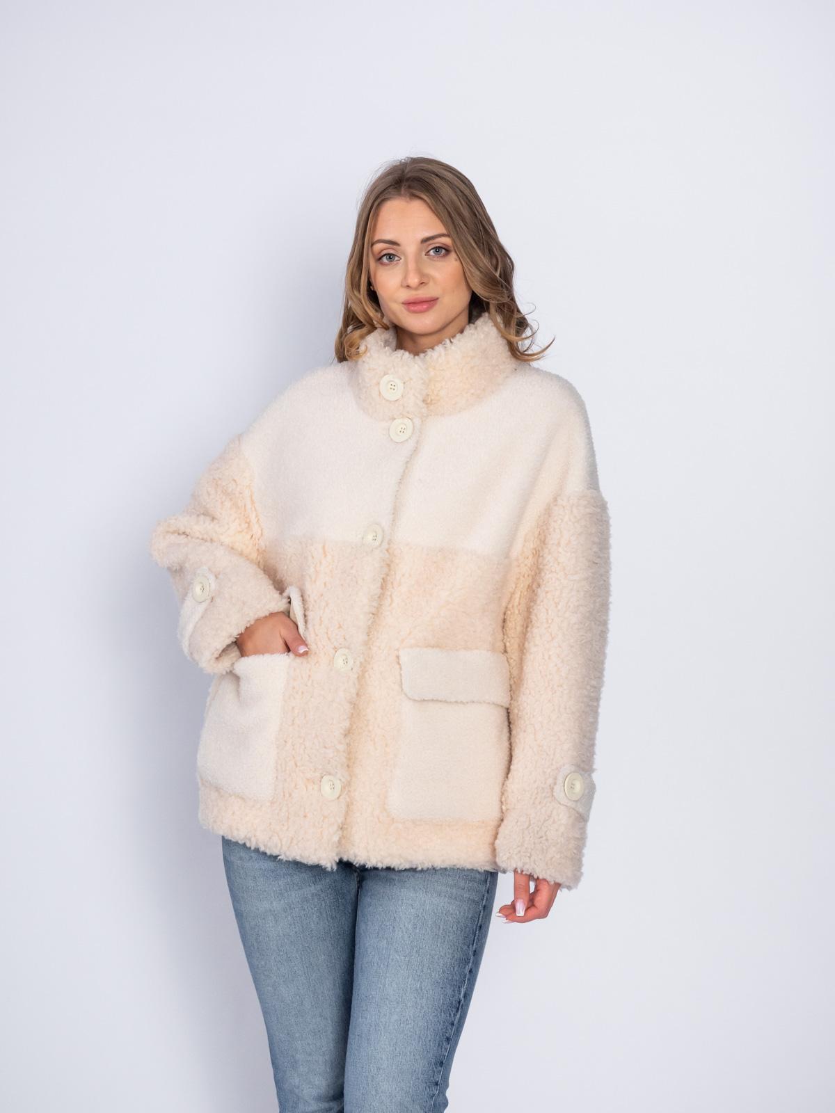 Шуба из эко-меха SOFIA С-50