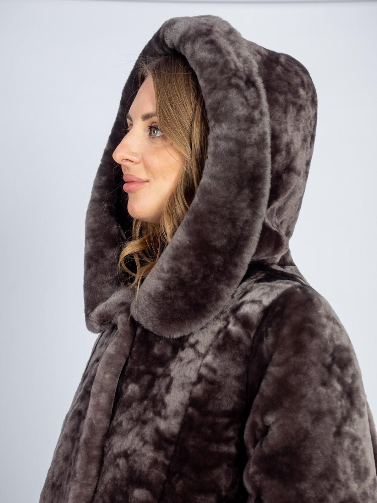 Шуба из меха овчины Aliance fur Е-46