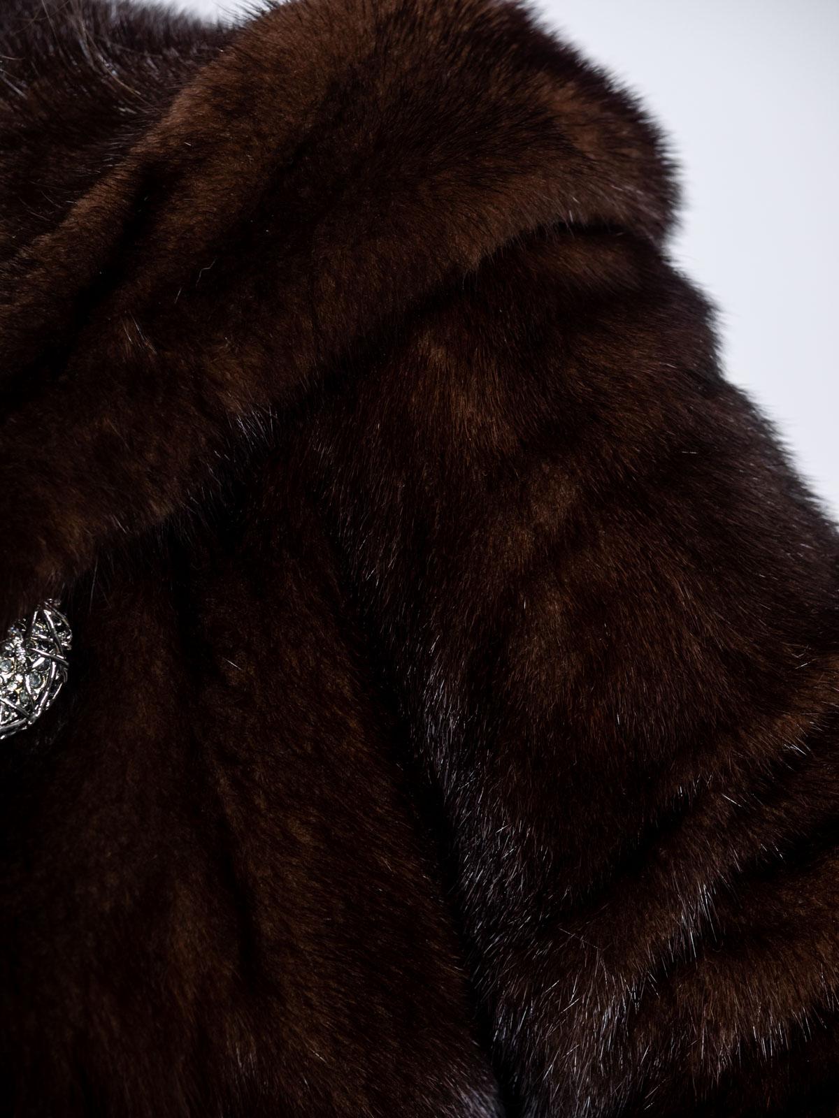 Шуба женская из меха норки Отрада 74-64