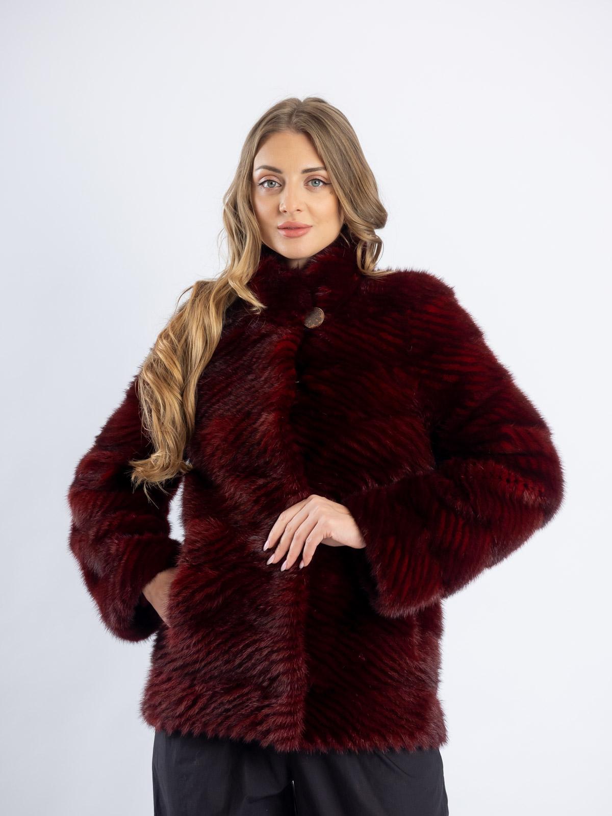 Шуба женская из меха норки Меха России 507-1