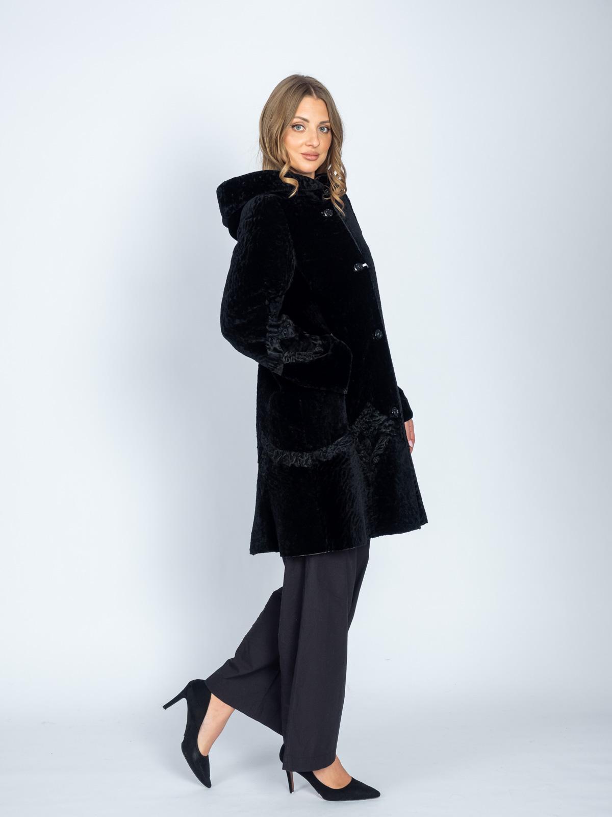 Шуба из меха овчины М-Стиль Н 2