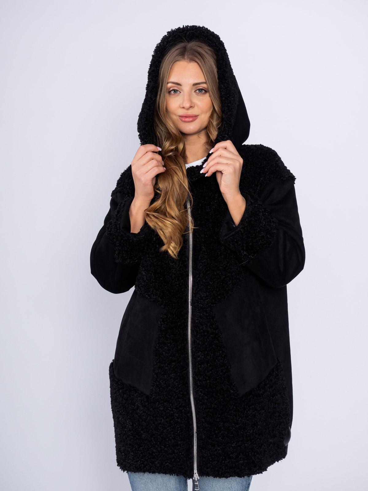 Шуба из эко-меха Дианель Меховой дом Э-138 W/P