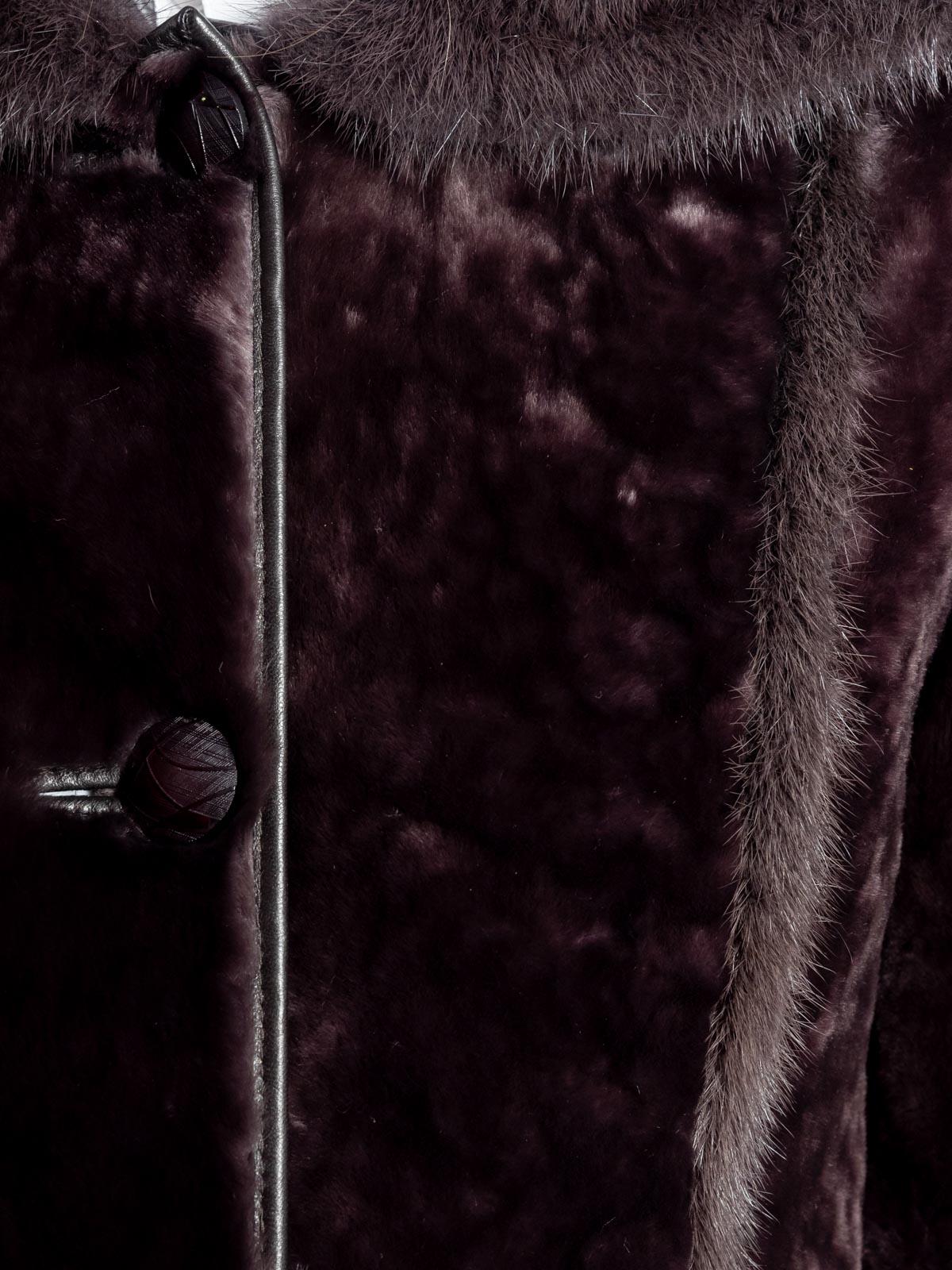 Шуба женская из меха овчины Багира М-162