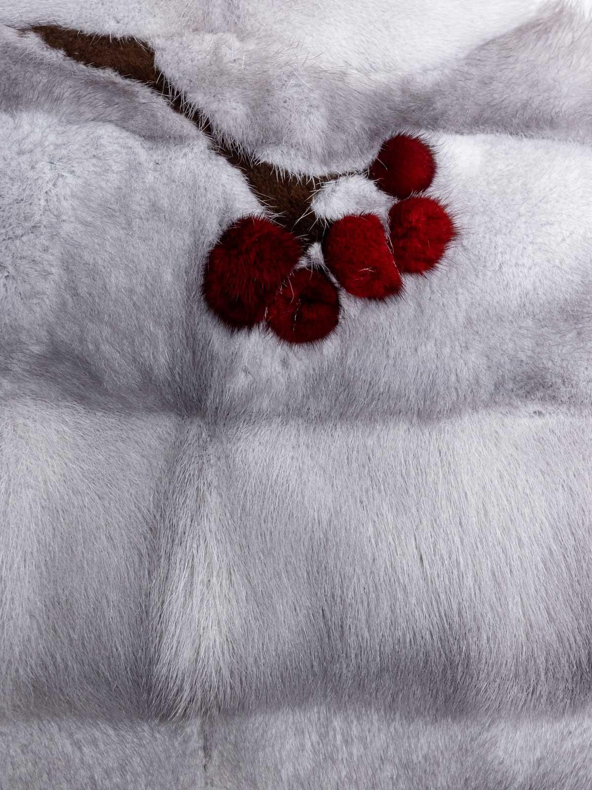 Шуба из меха норки женская Меха России Бомбер