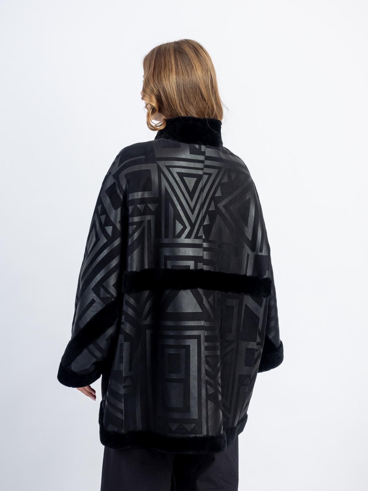 Дубленка из меха овчины LINDI WEST 7241-75