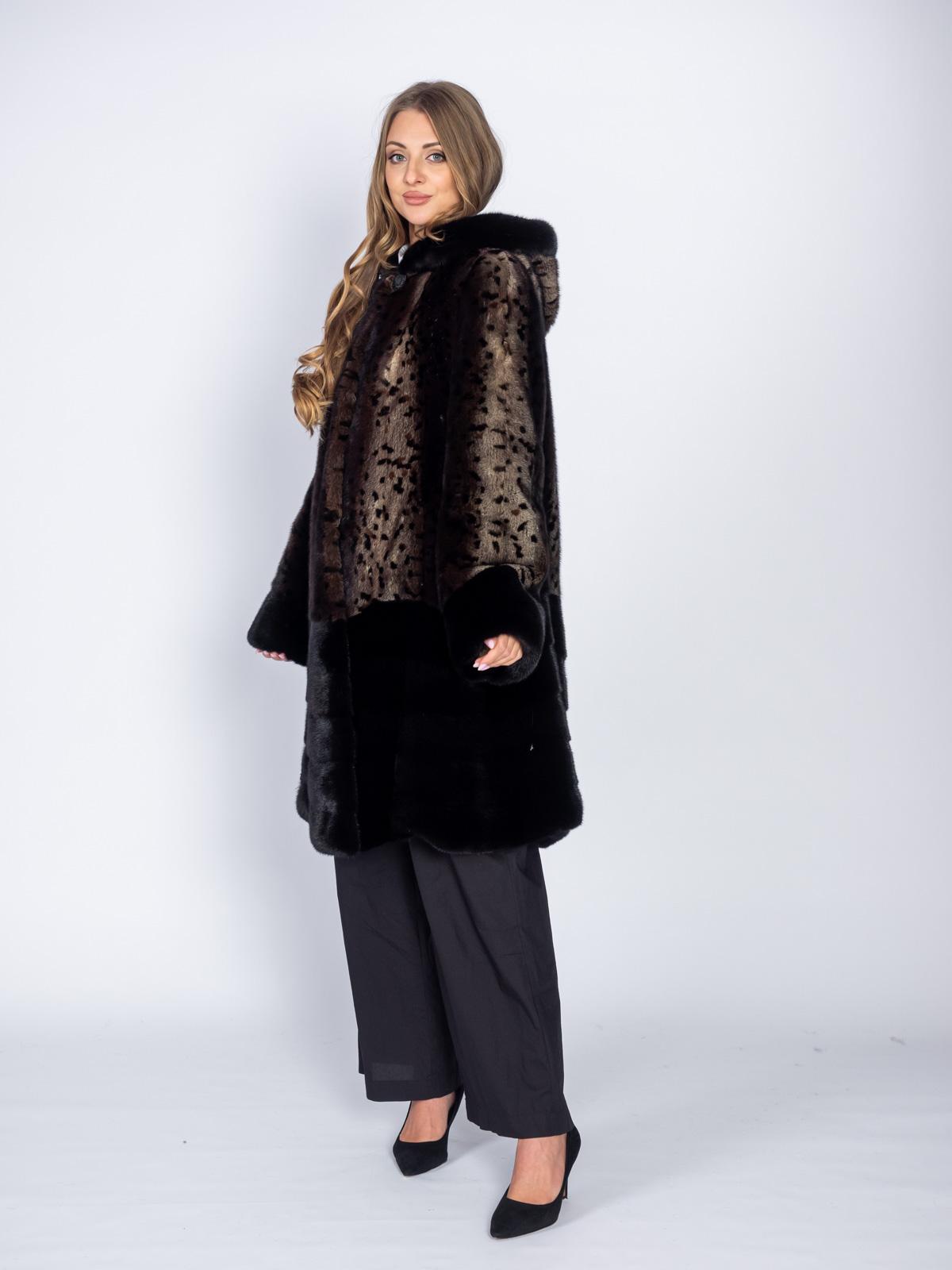 Шуба из меха норки Меховая Мода 406-34