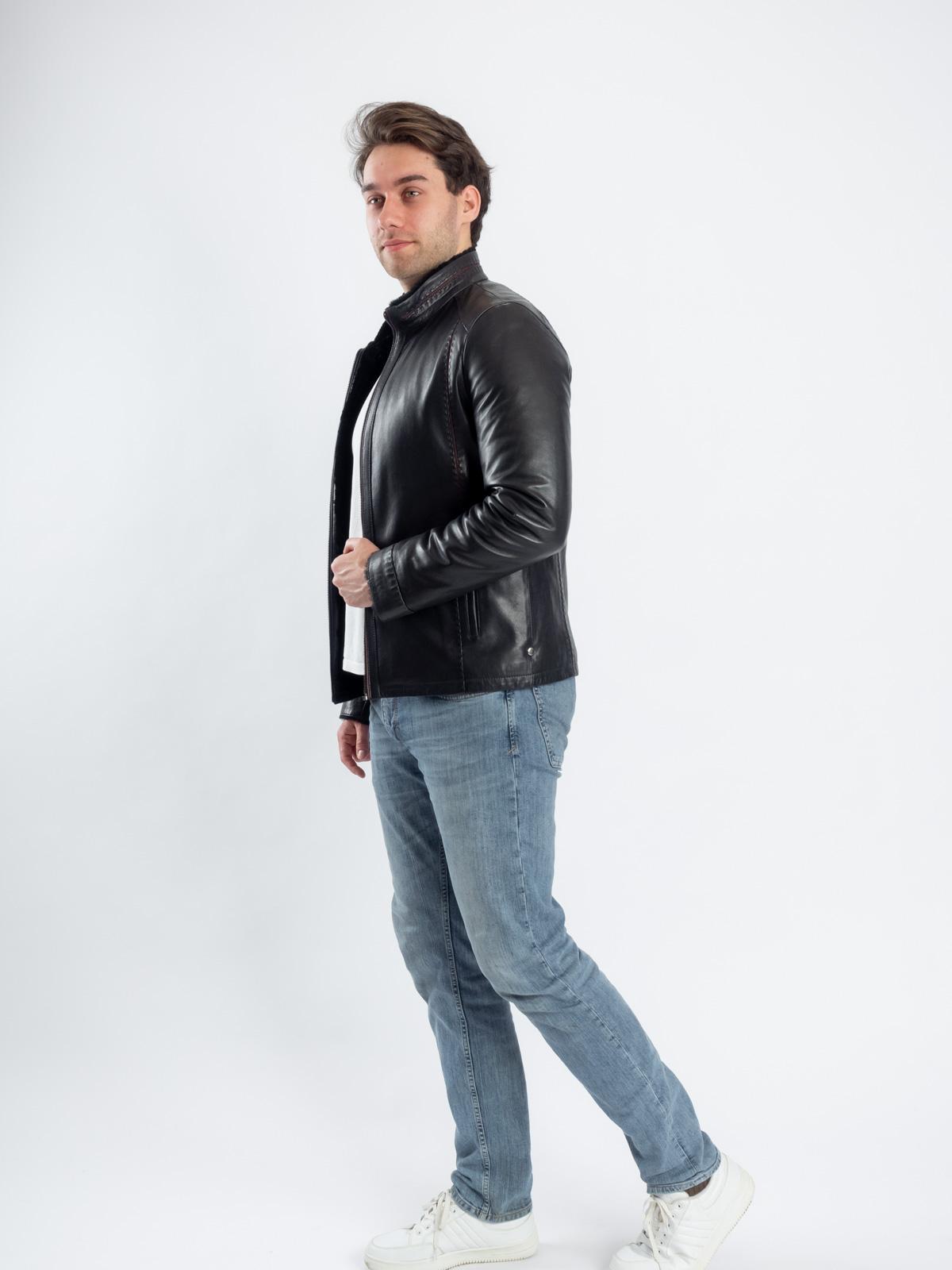 Дубленка с подкладом из овчины GIO MELLI F 4791