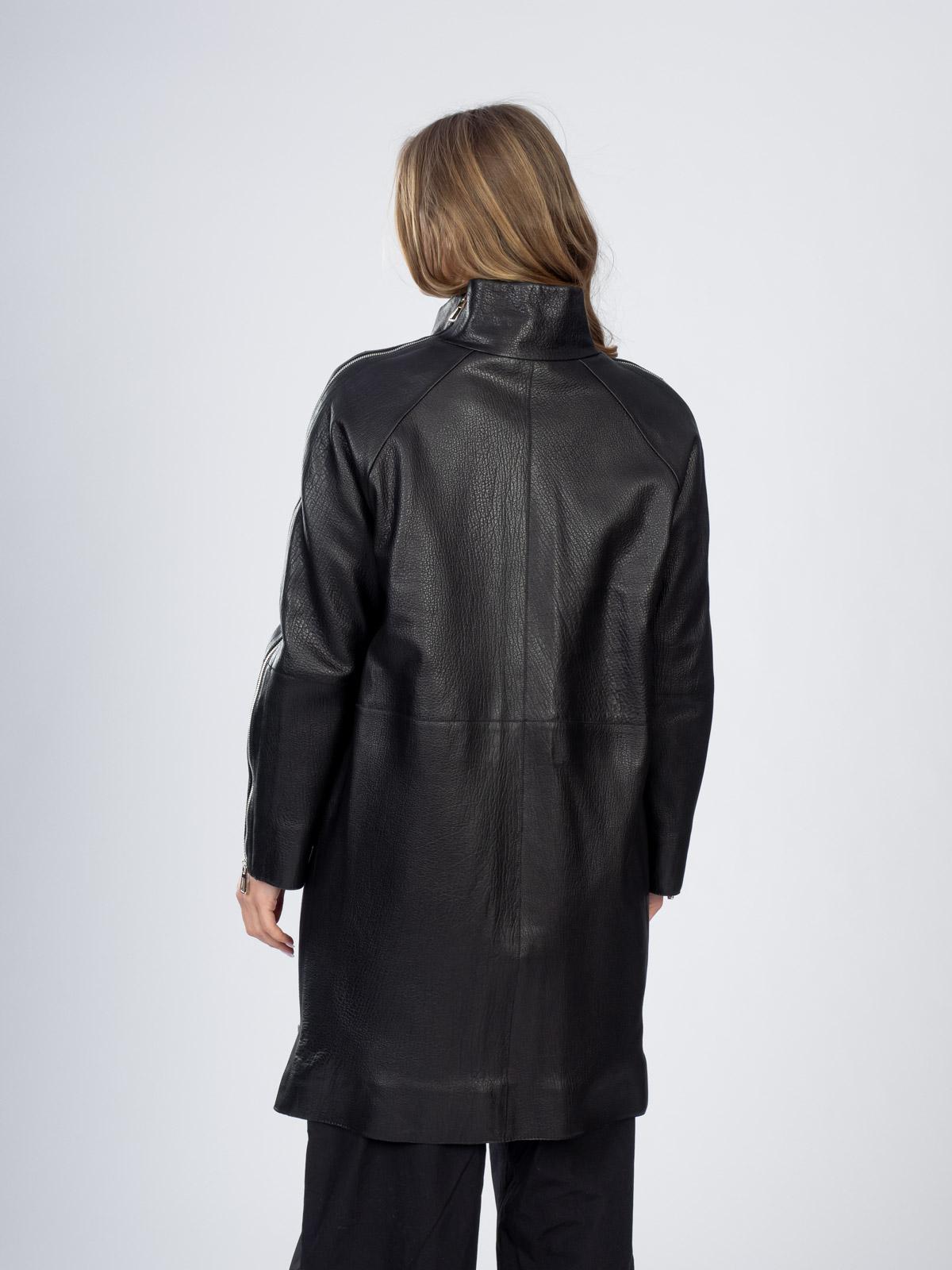 Плащ женский из натуральной кожи Mefi Z-1886