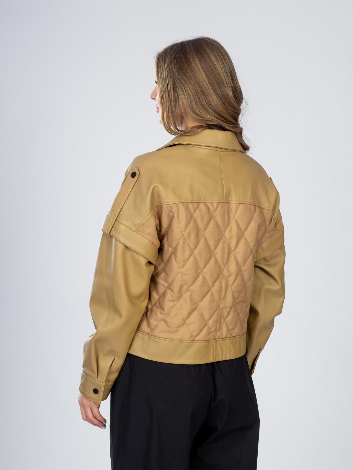 Куртка женская из натуральной кожи LINA BLANCHA 5122