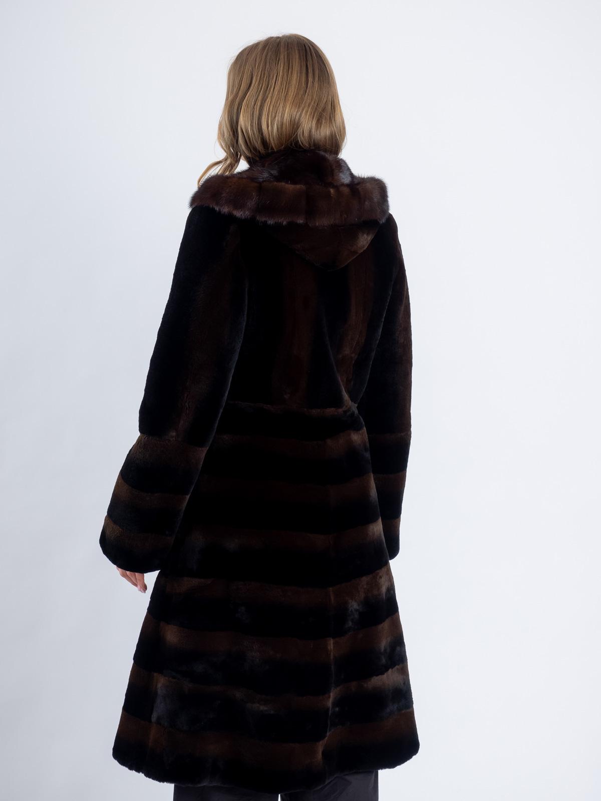 Шуба женская из меха кролика Меха Пятигорска 134
