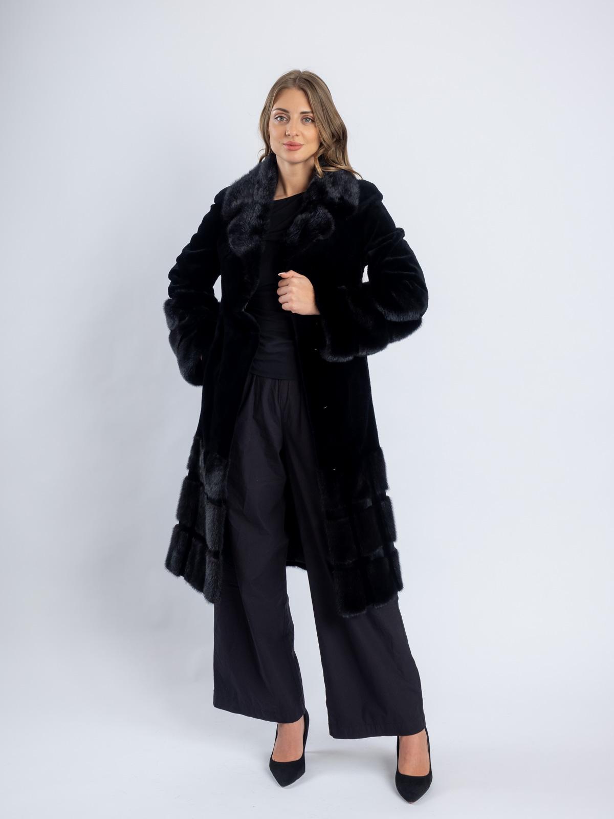 Шуба из меха кролика Меха Пятигорска С-66