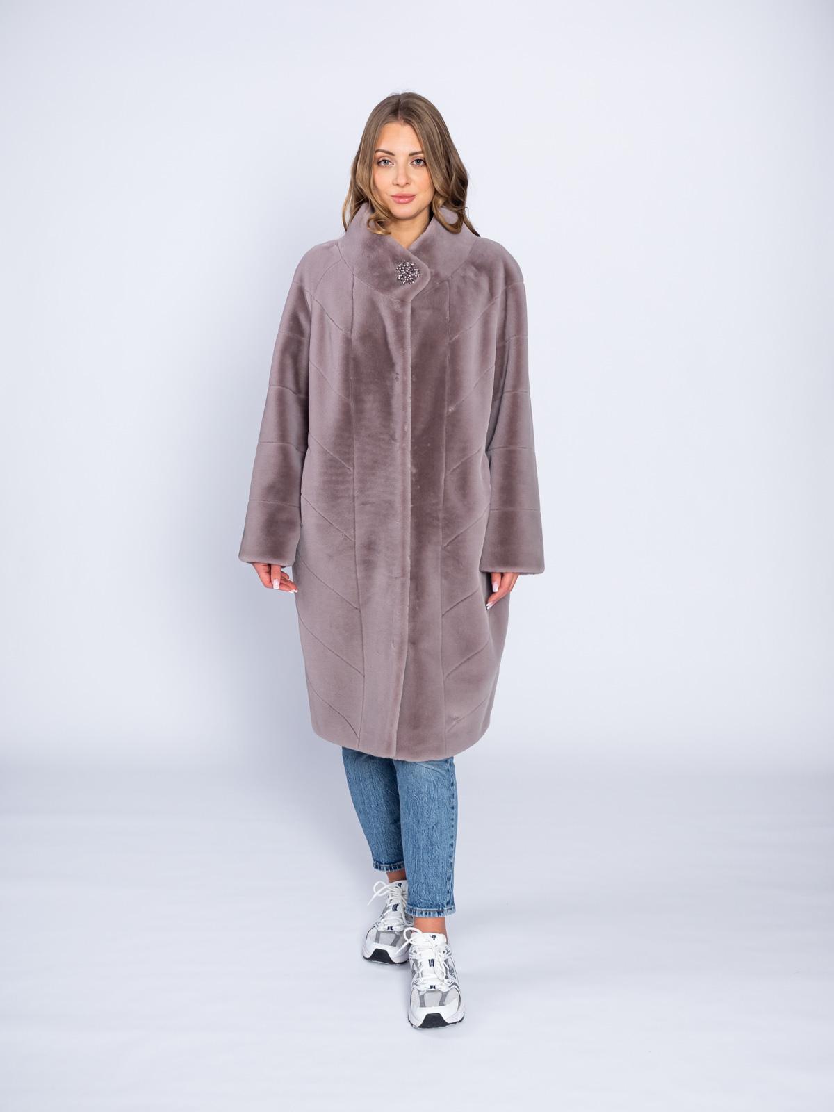 Шуба из эко-меха Simakhov SM1708