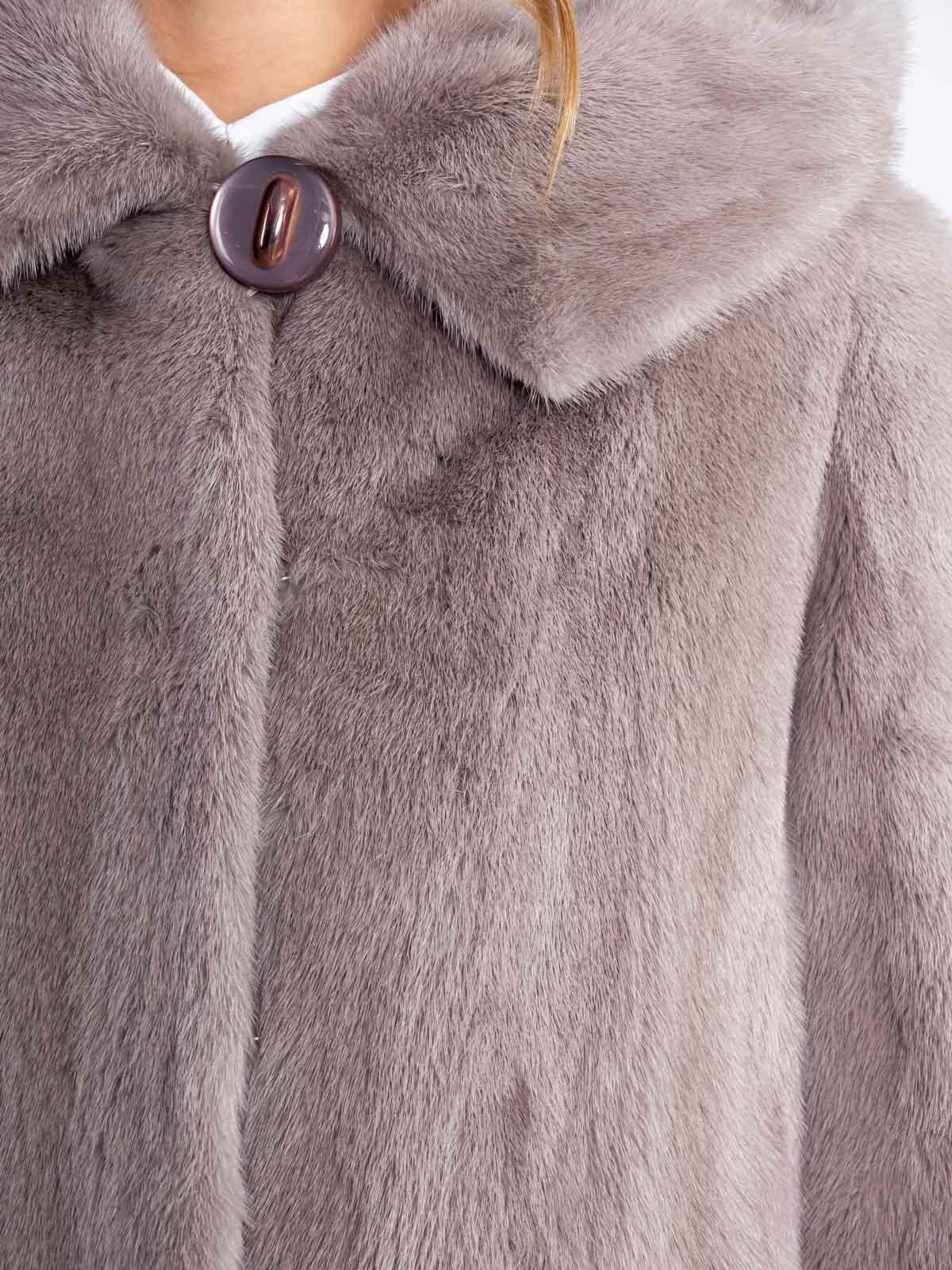 Шуба норковая женская Классика Балетка 