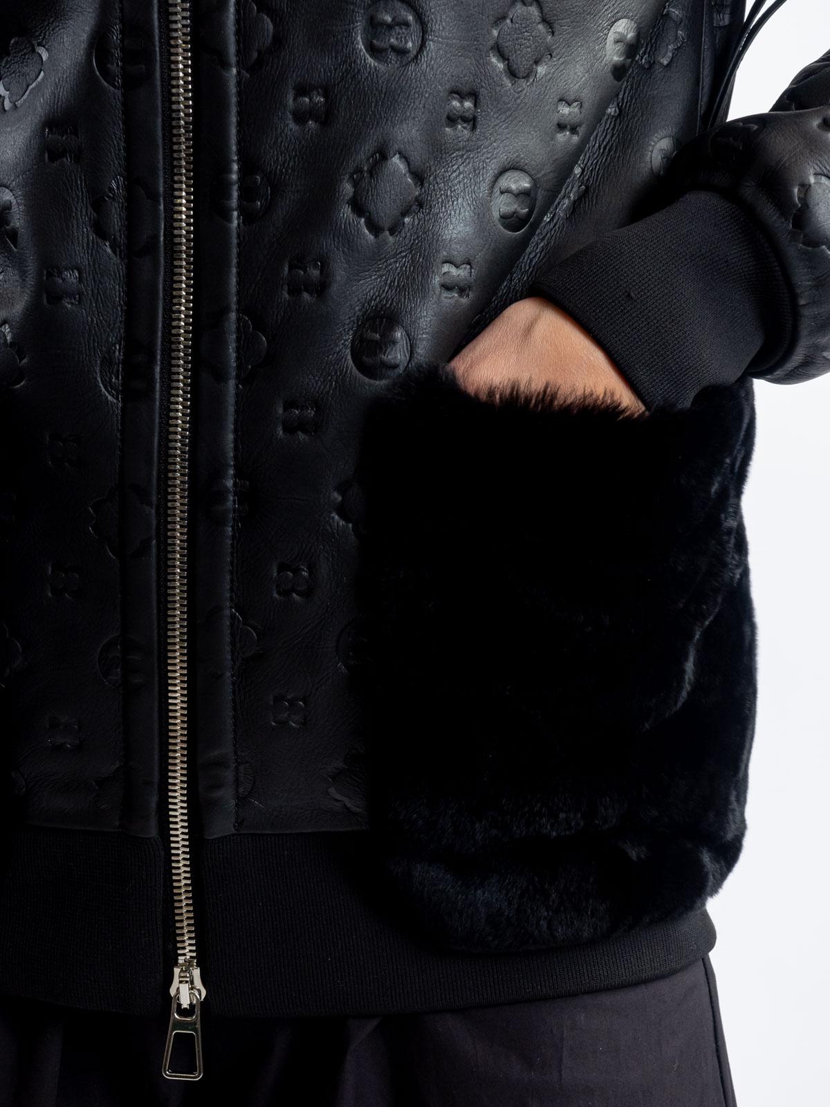 Дубленка из меха овчины Mefi KK-10441