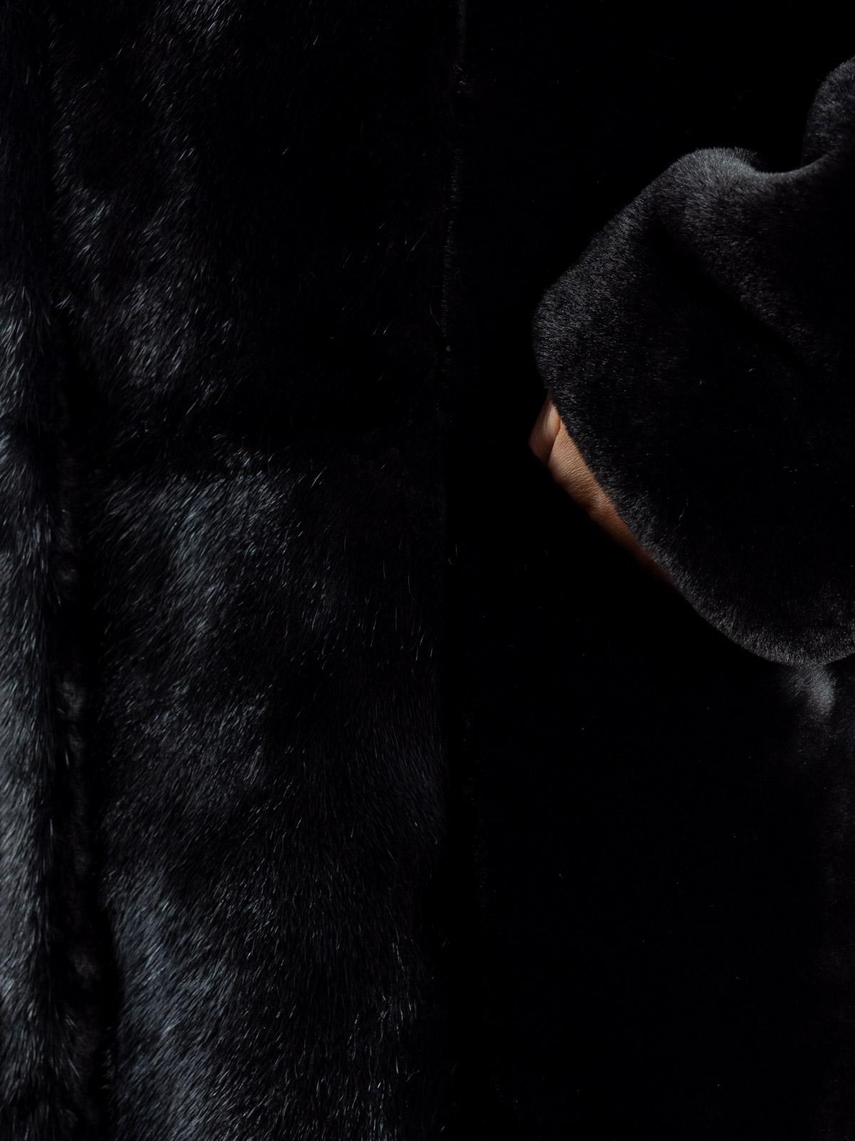 Шуба женская из меха овчины ADAM FURS Франческа