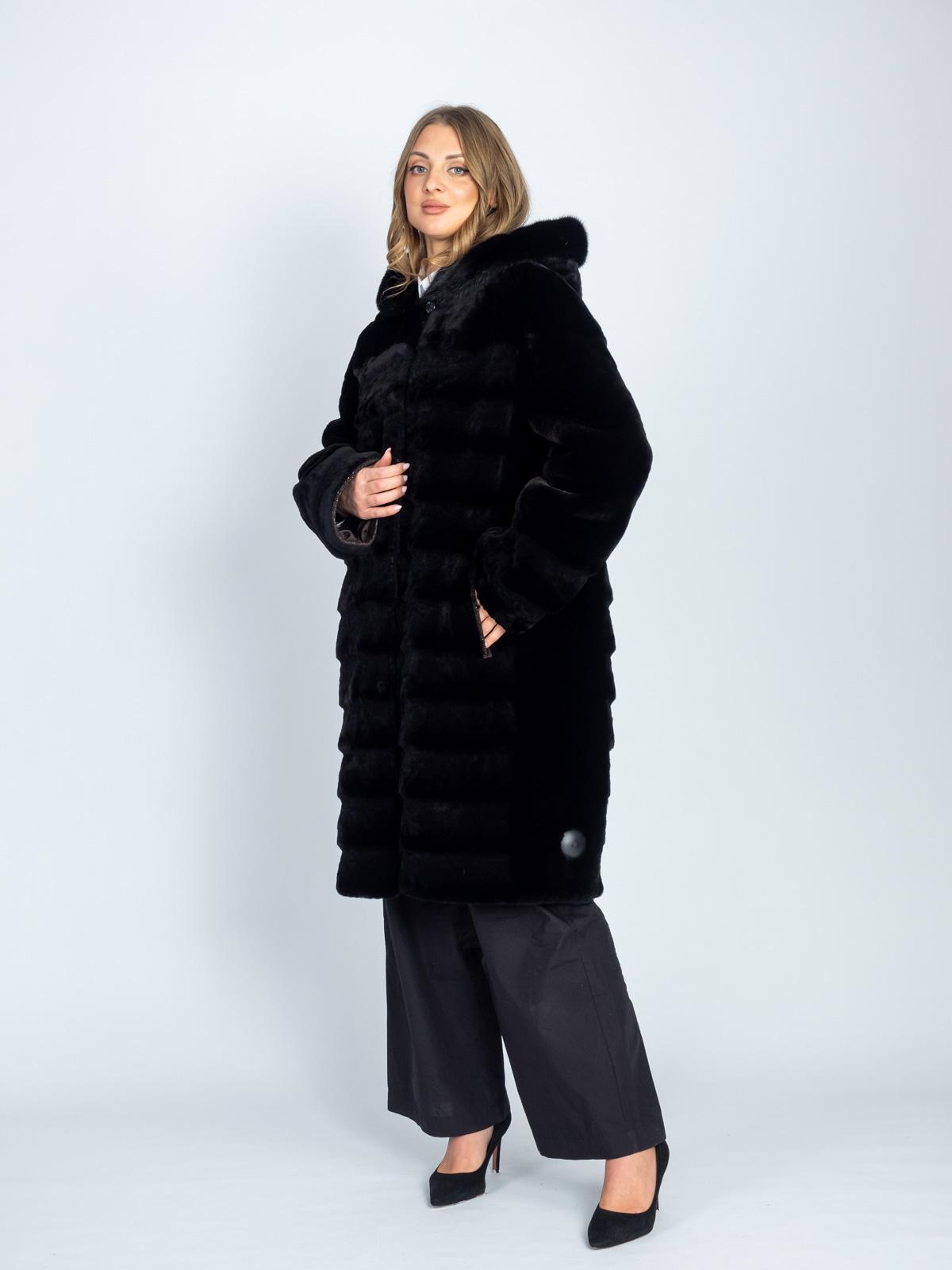 Шуба женская из меха овчины Bagira Queen M-230