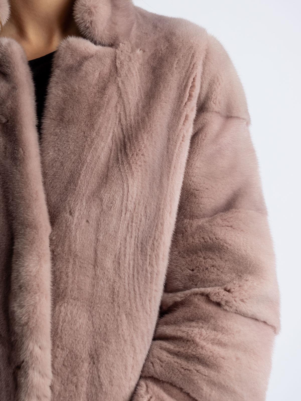 Шуба из меха норки женская DAI-ICHI- MADAM D-16-5039-1