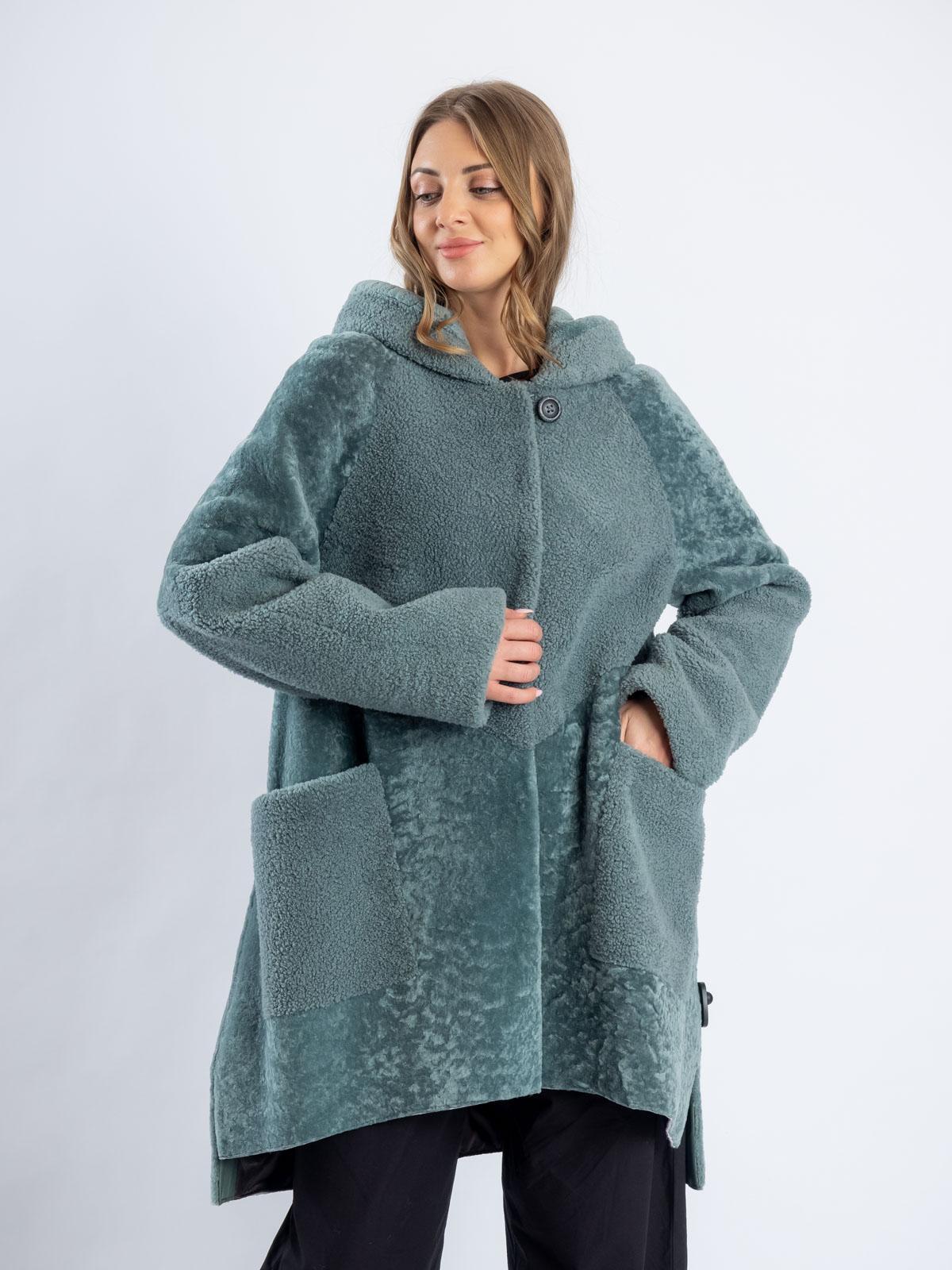 Шуба женская из меха овчины Roberto Rafio ГО-436(Б)(022)