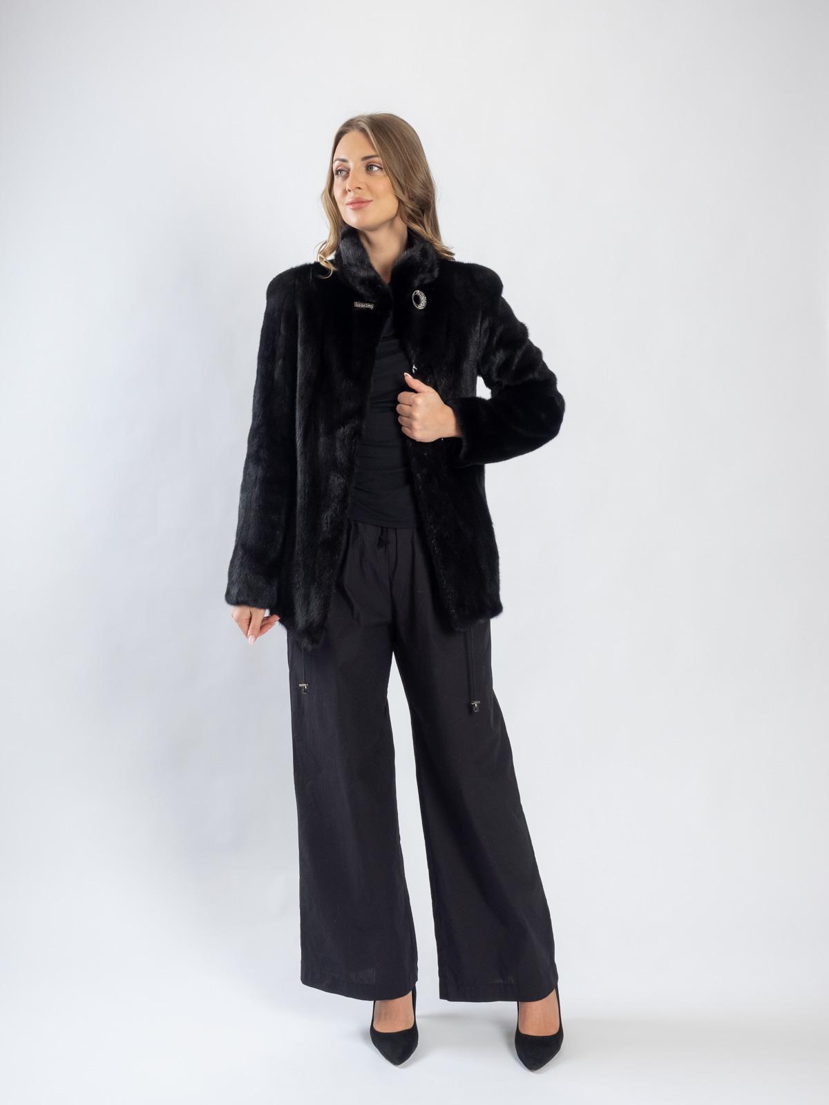 Жакет женская из меха норки Классика Куртка